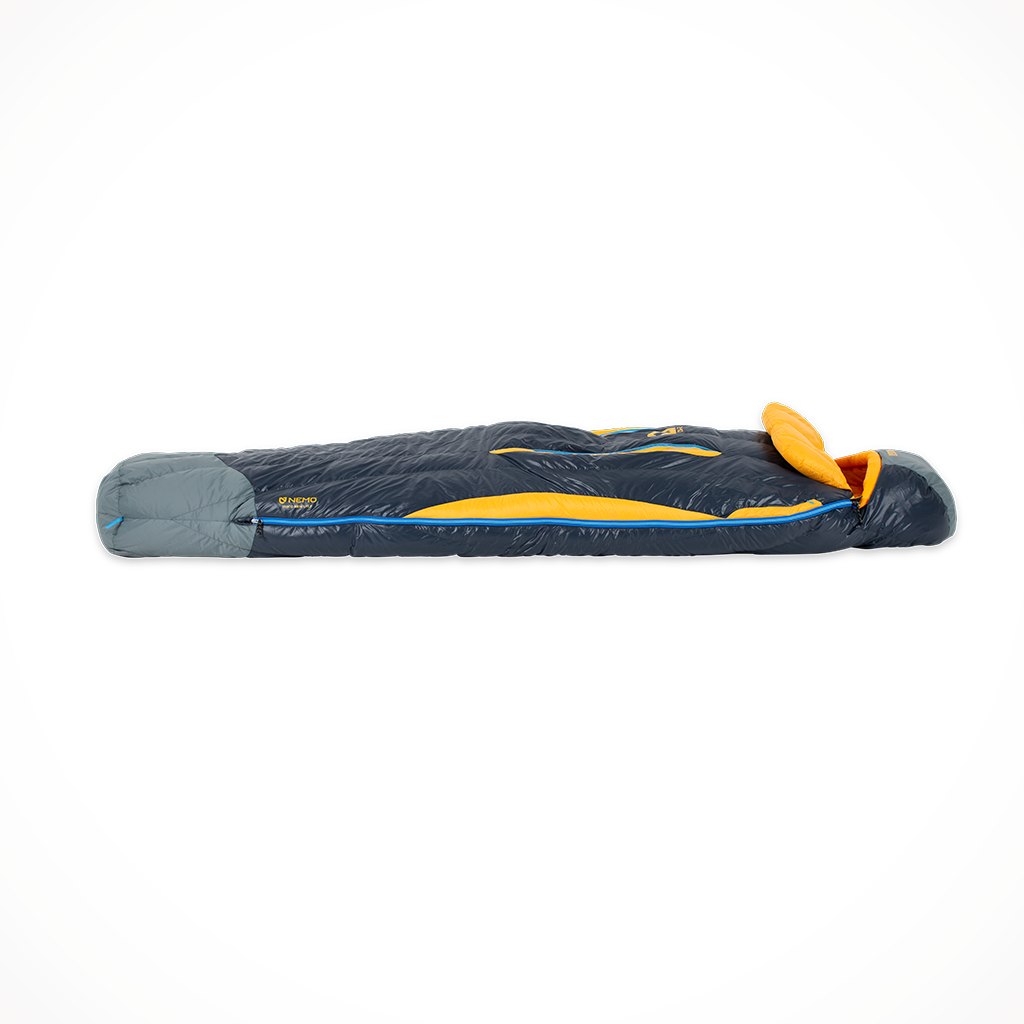Camping Sleeping Bags Mens Nemo Disco 15 Torch Stormy Night Side