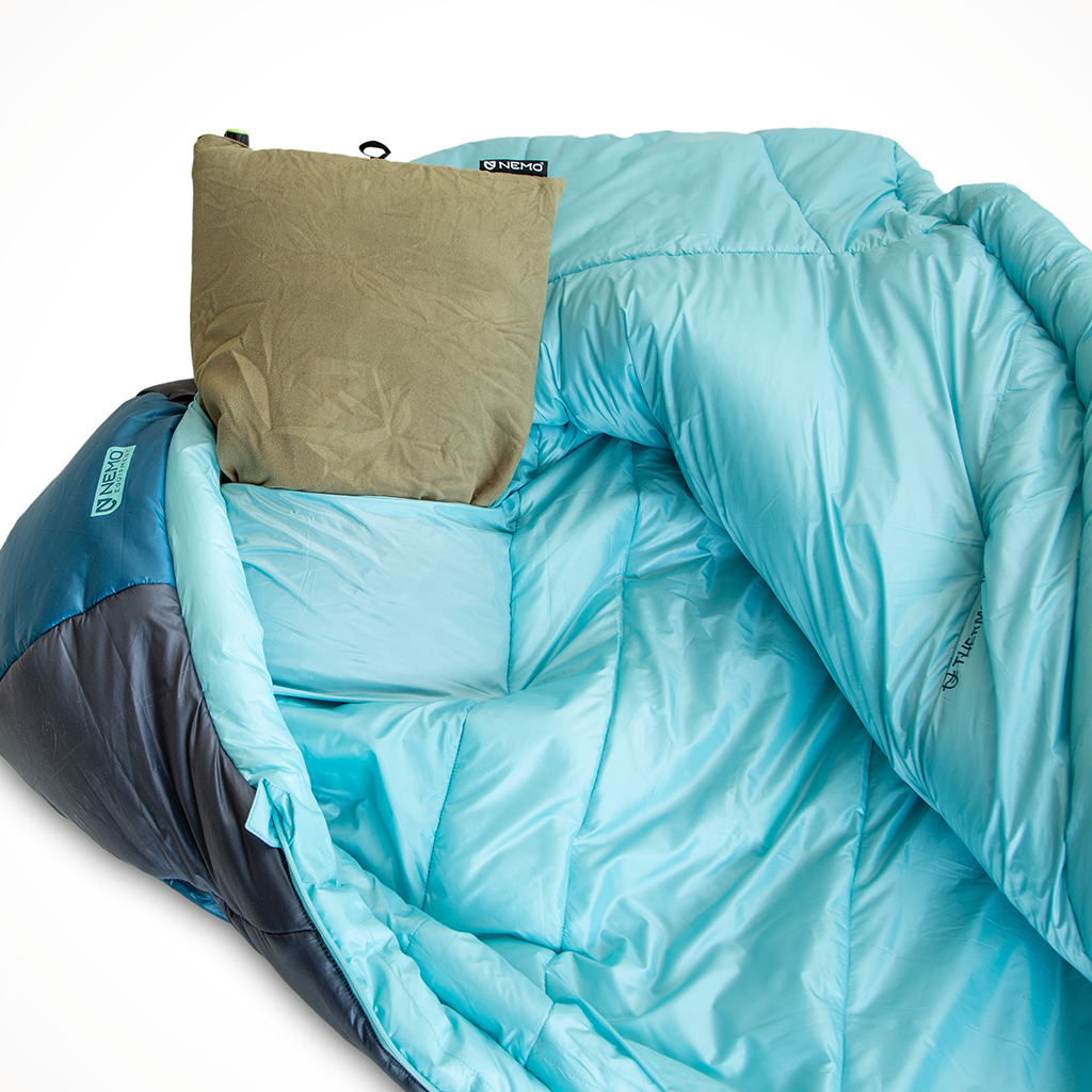 Camping Sleeping Bags Womens Nemo Forte Endless Promise 20 Abyss Hazy Aqua Pocket