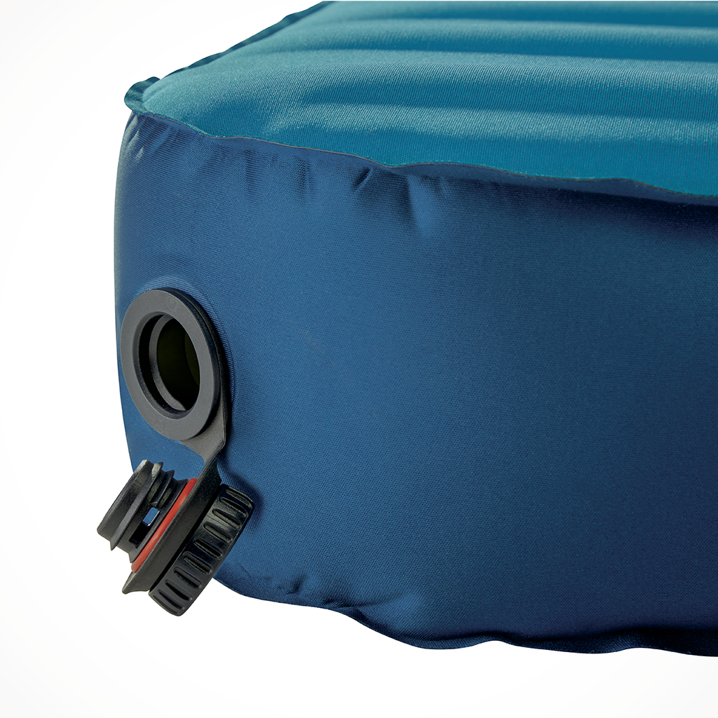 Camping Sleeping Pads Thermarest MondoKing Marine Blue Detail 2