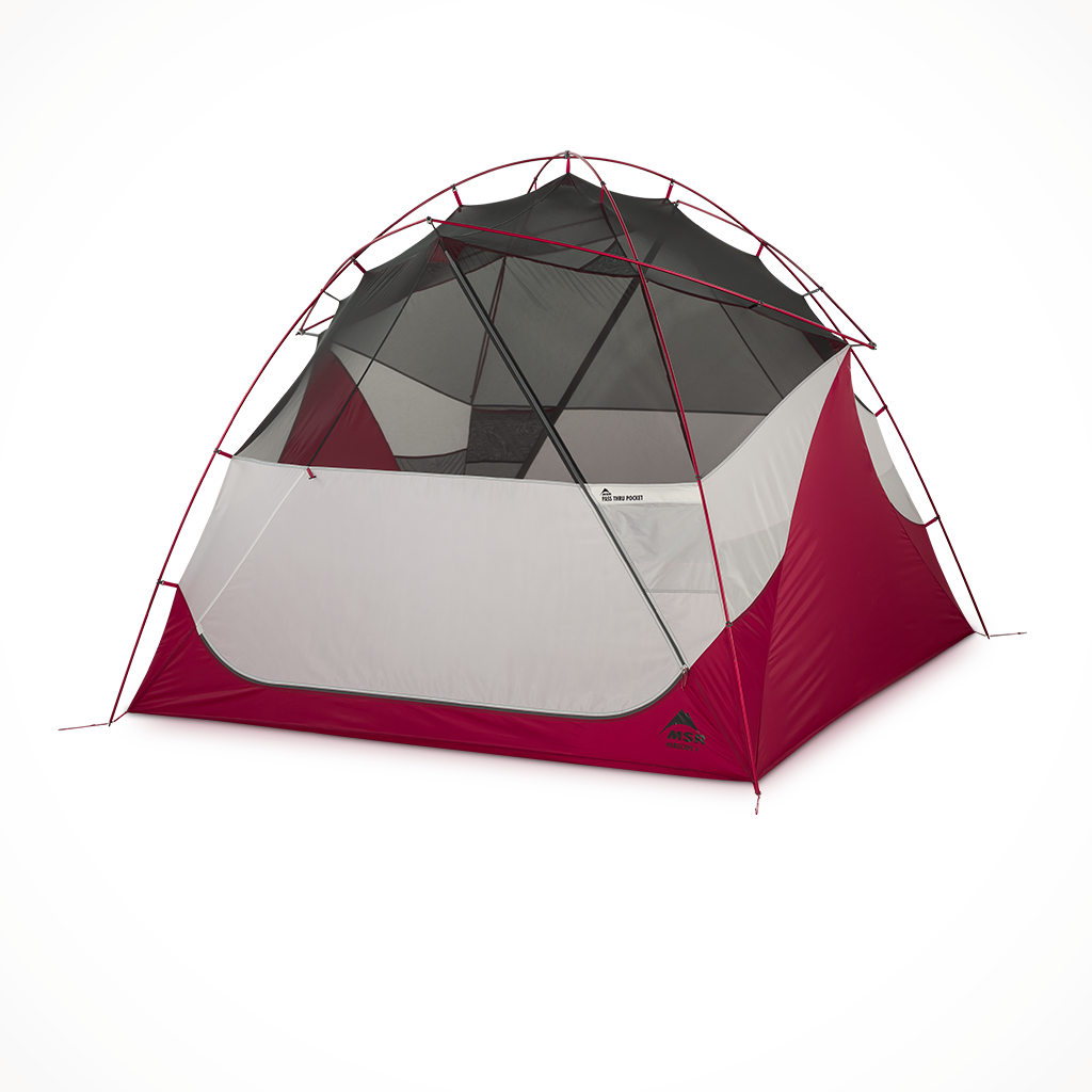MSR Habiscape 4 4 Person Tent Family Group Tent OutdoorSports