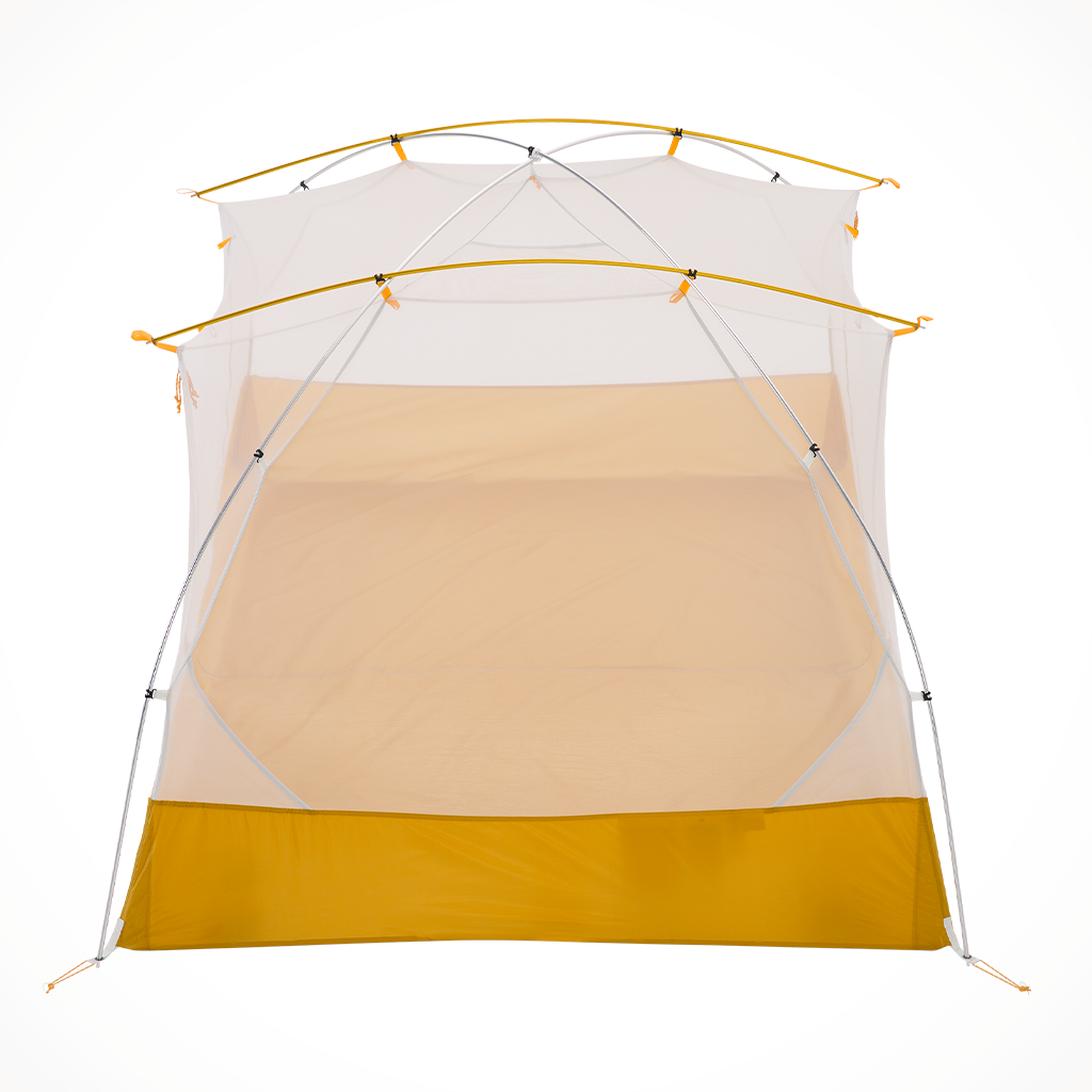 Camping Tents The North Face Trail Lite 3 Khaki Stone Arrowwood Yellow Front
