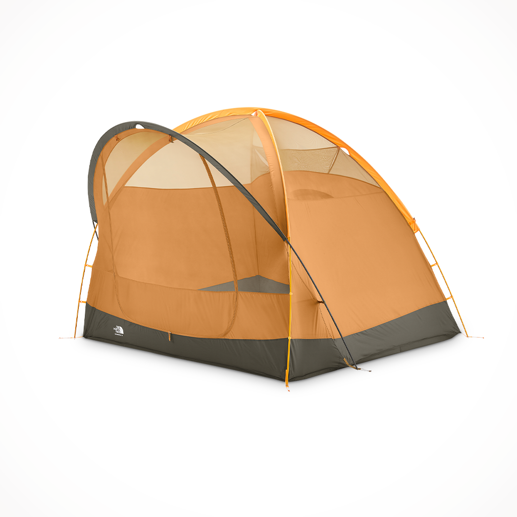 Camping Tents The North Face Wawona 4 Light Exuberance Orange Hero