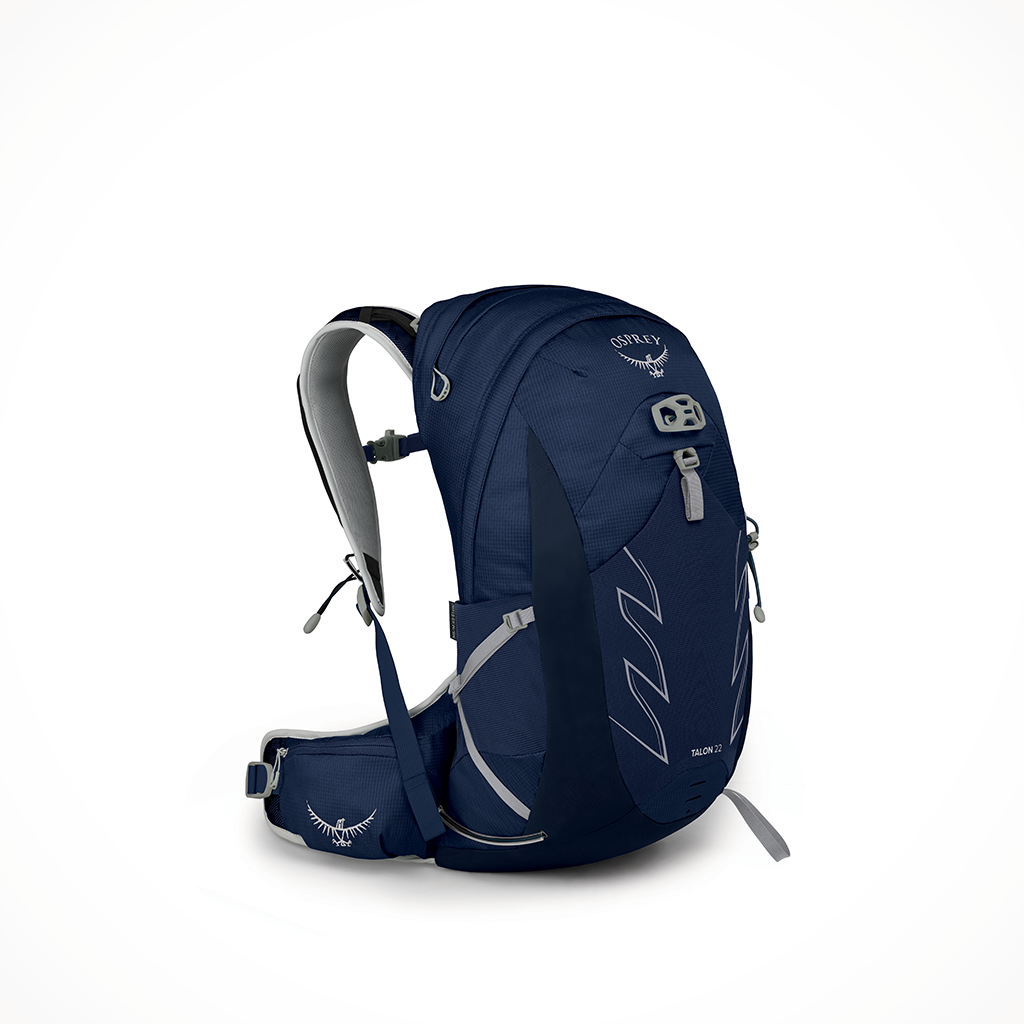 Camping Backpacks Mens Talon 22 Ceramic Blue Iso