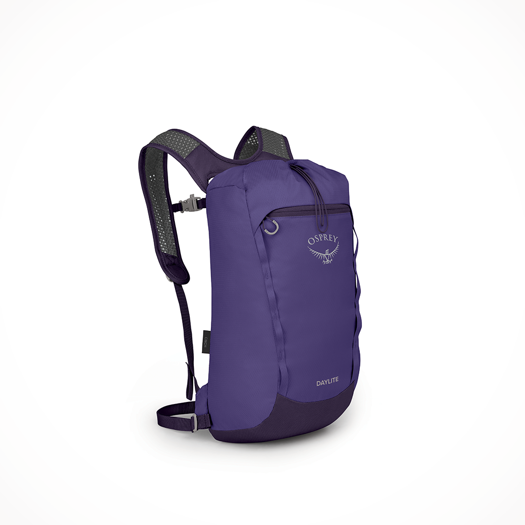 Camping Backpacks Osprey Daylite Cinch Dream Purple Iso