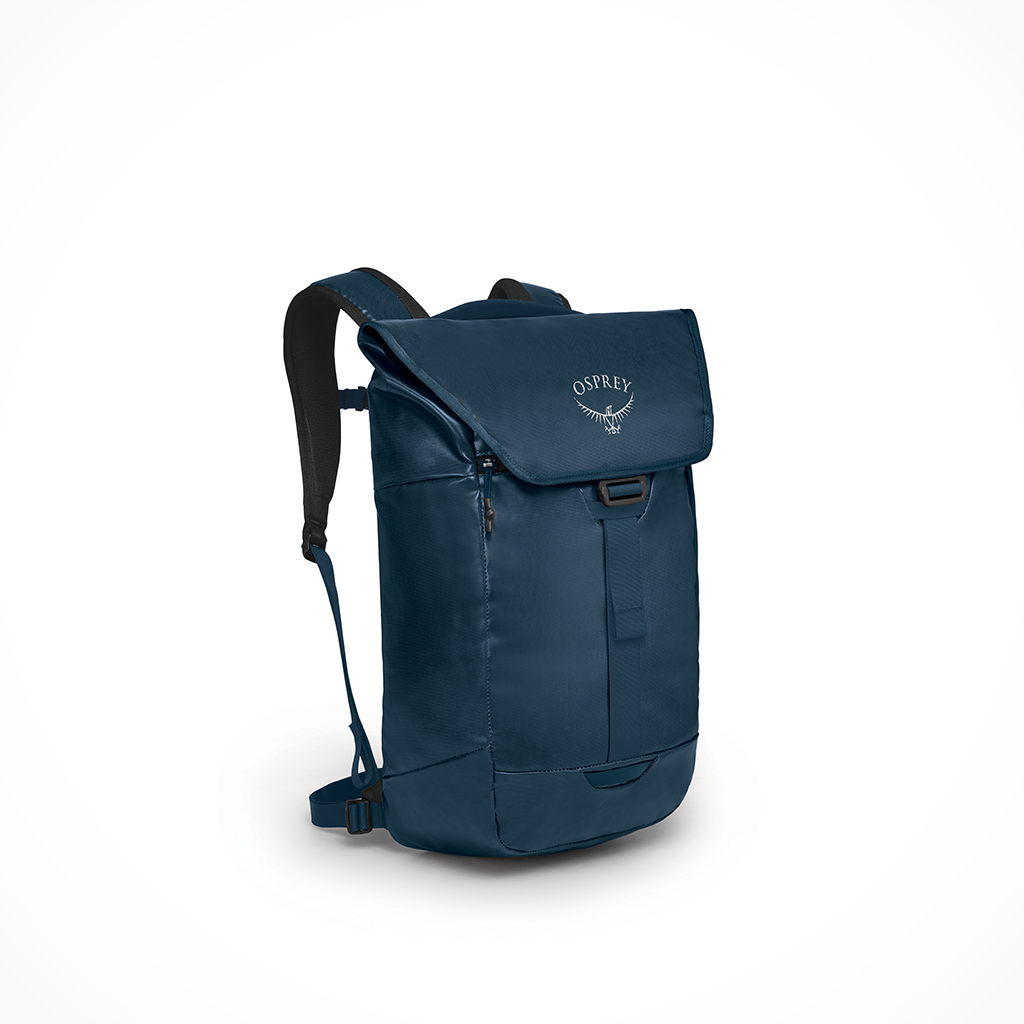 Camping Backpacks Osprey Transporter Flap Venturi Blue Iso