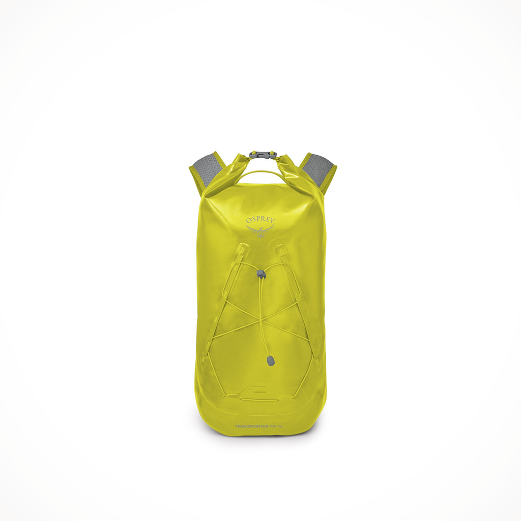 Camping Backpacks Osprey Transporter Waterproof 18L Lemongrass Yellow Front
