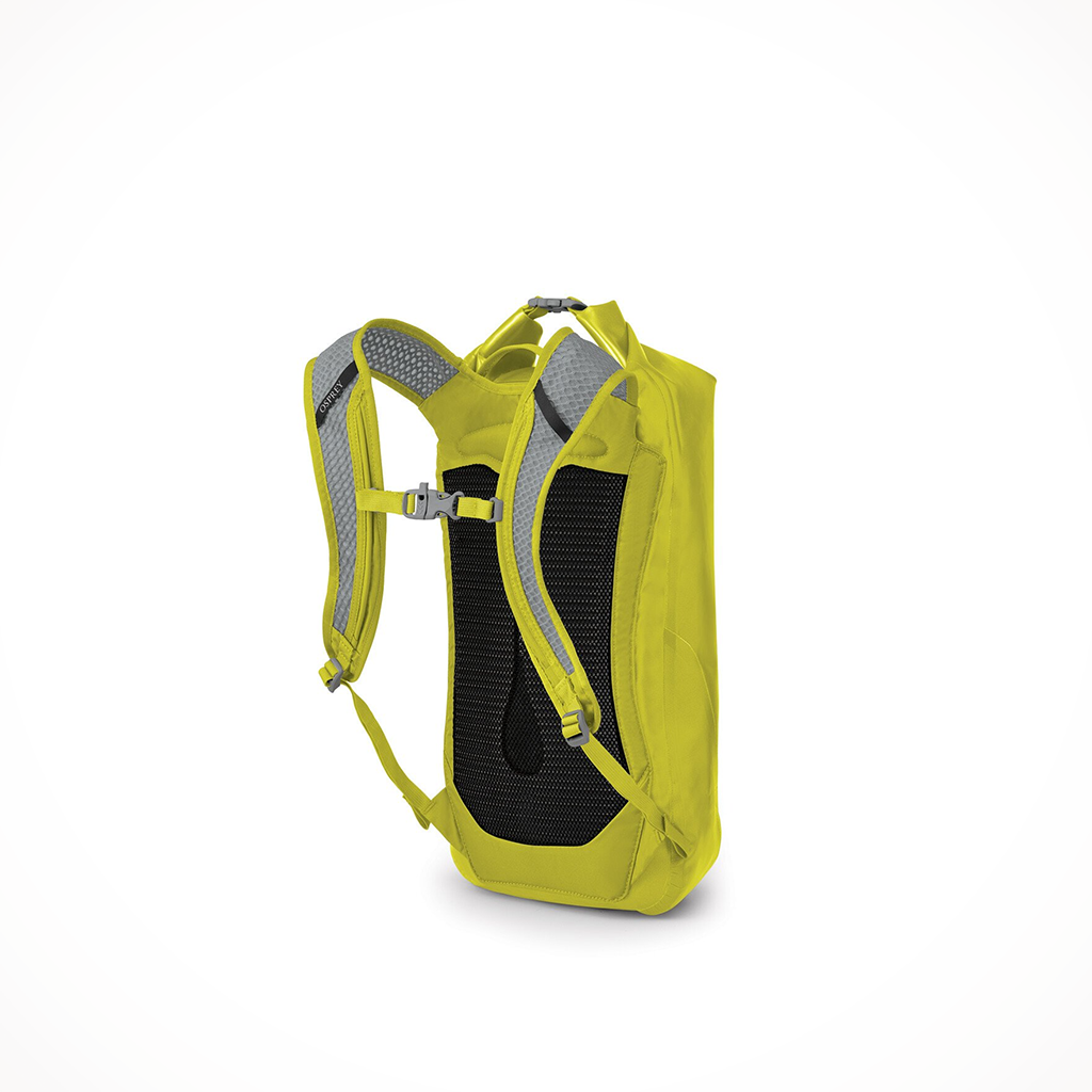 Camping Backpacks Osprey Transporter Waterproof 18L Lg Yellow Interior