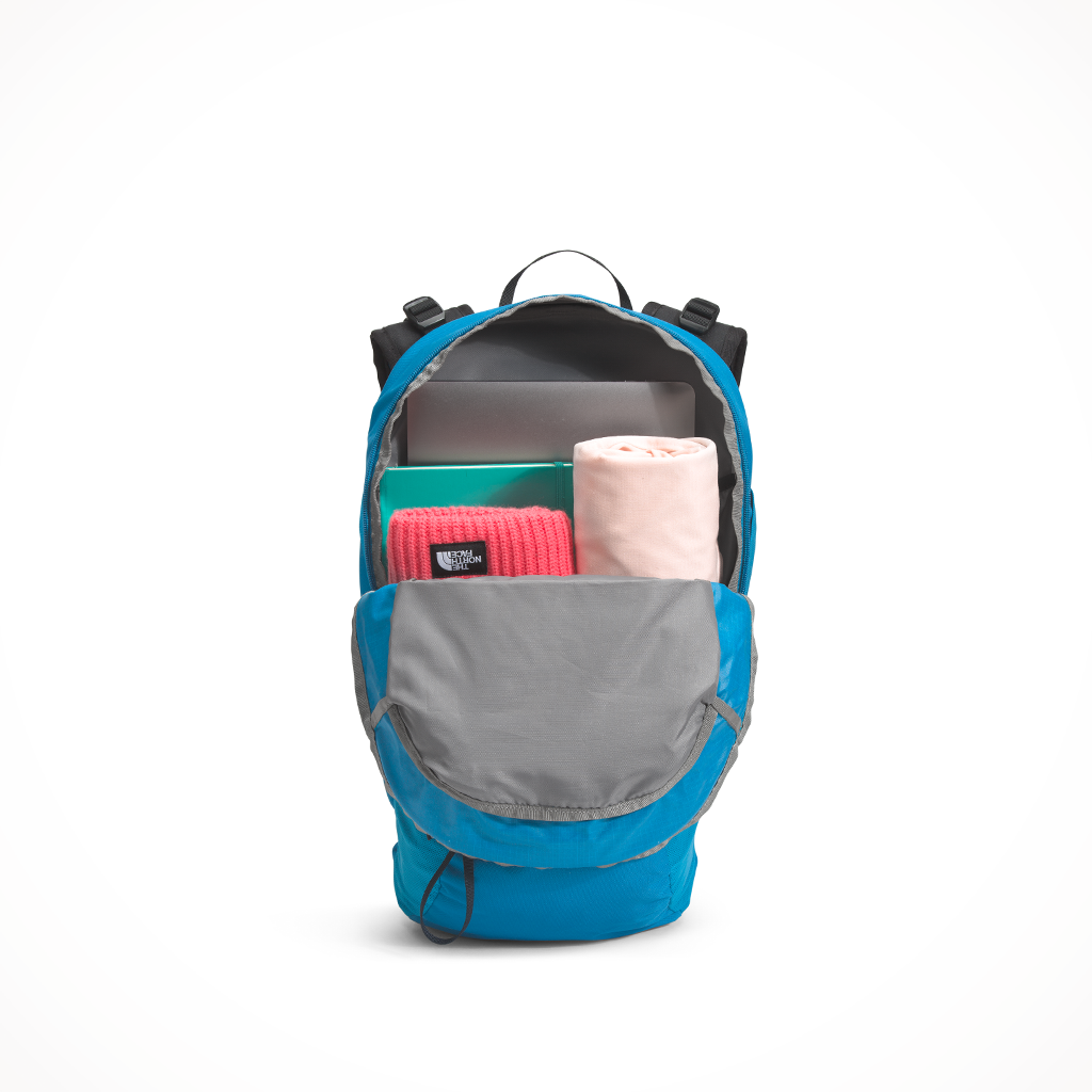 Camping Backpacks TNF Basin 24L Banff Blue Aviator Navy Open