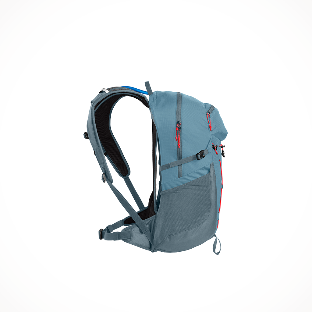 bcf hiking backpacks CamelBak Women's Fourteener 24 Hydration Pack Blue