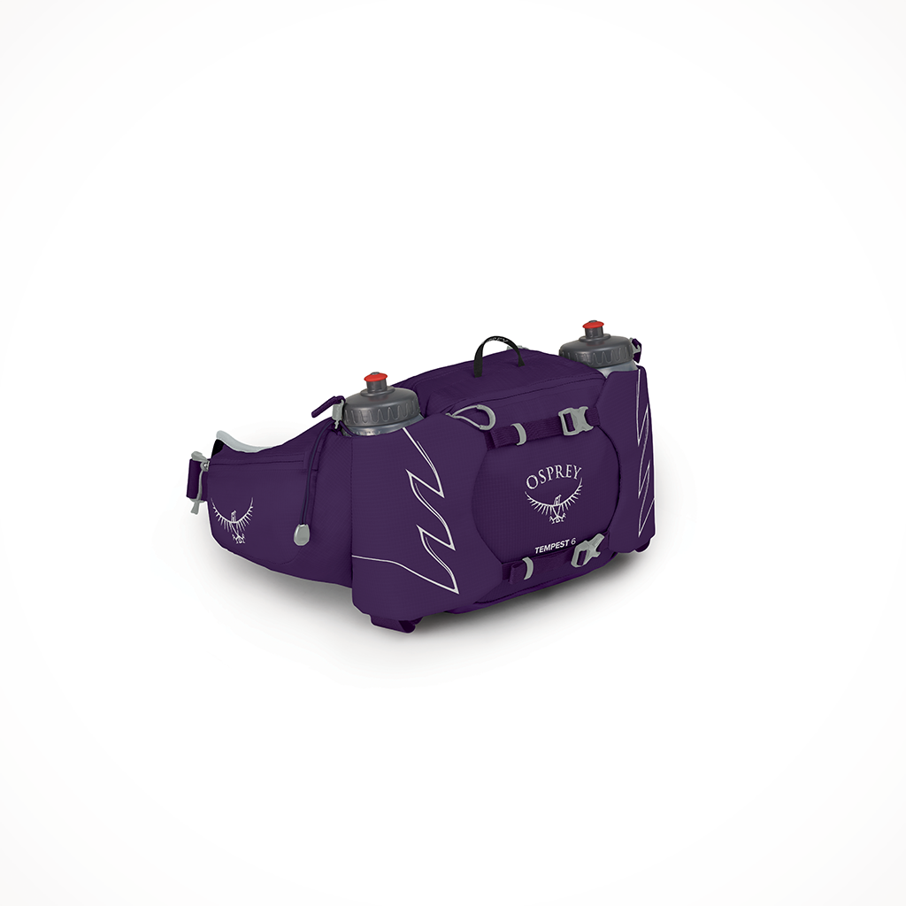Camping Backpacks Womens Tempest 6 Violac Purple Packed