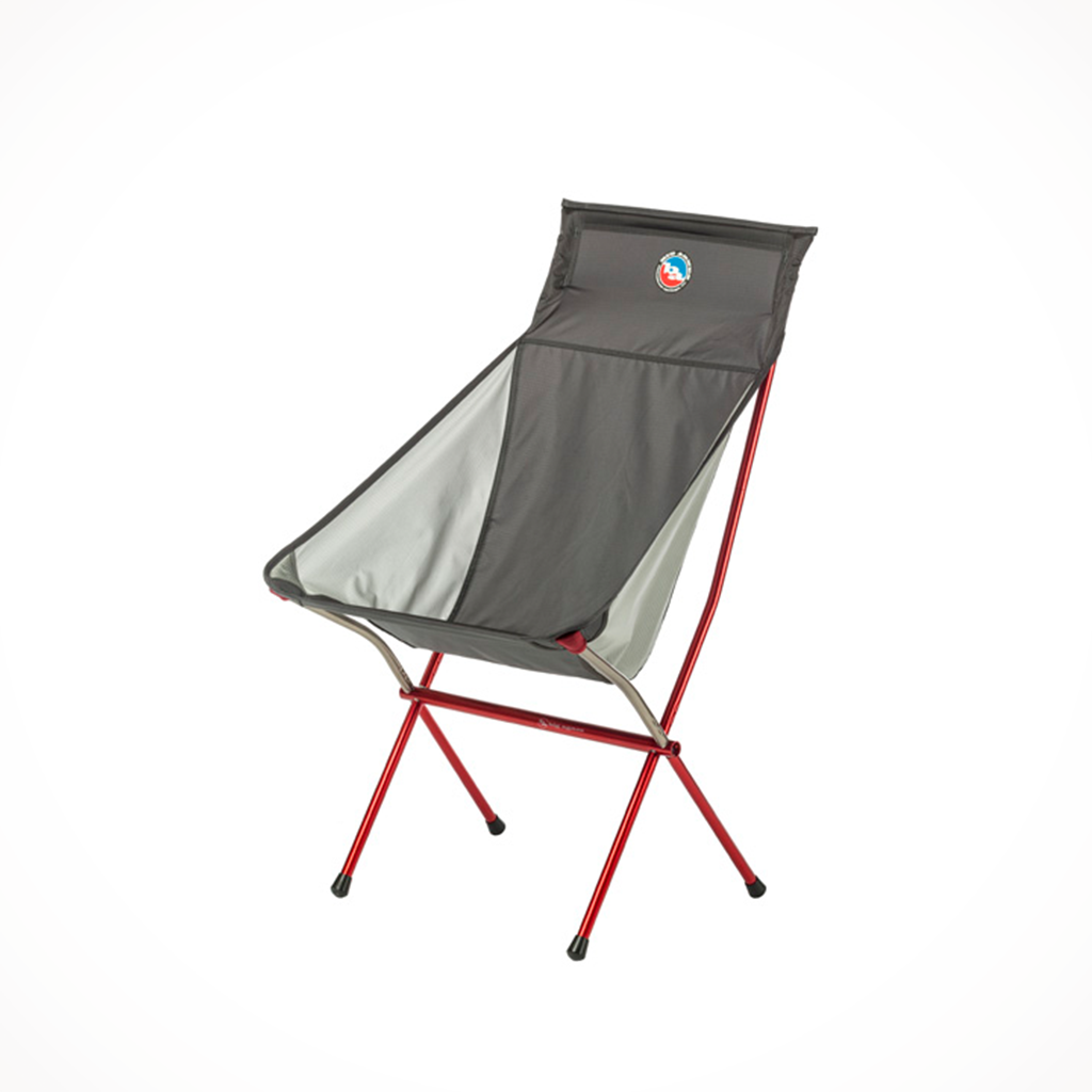 Camping Furniture Big Agnes Big Six Camp Chair Asphalt Grey