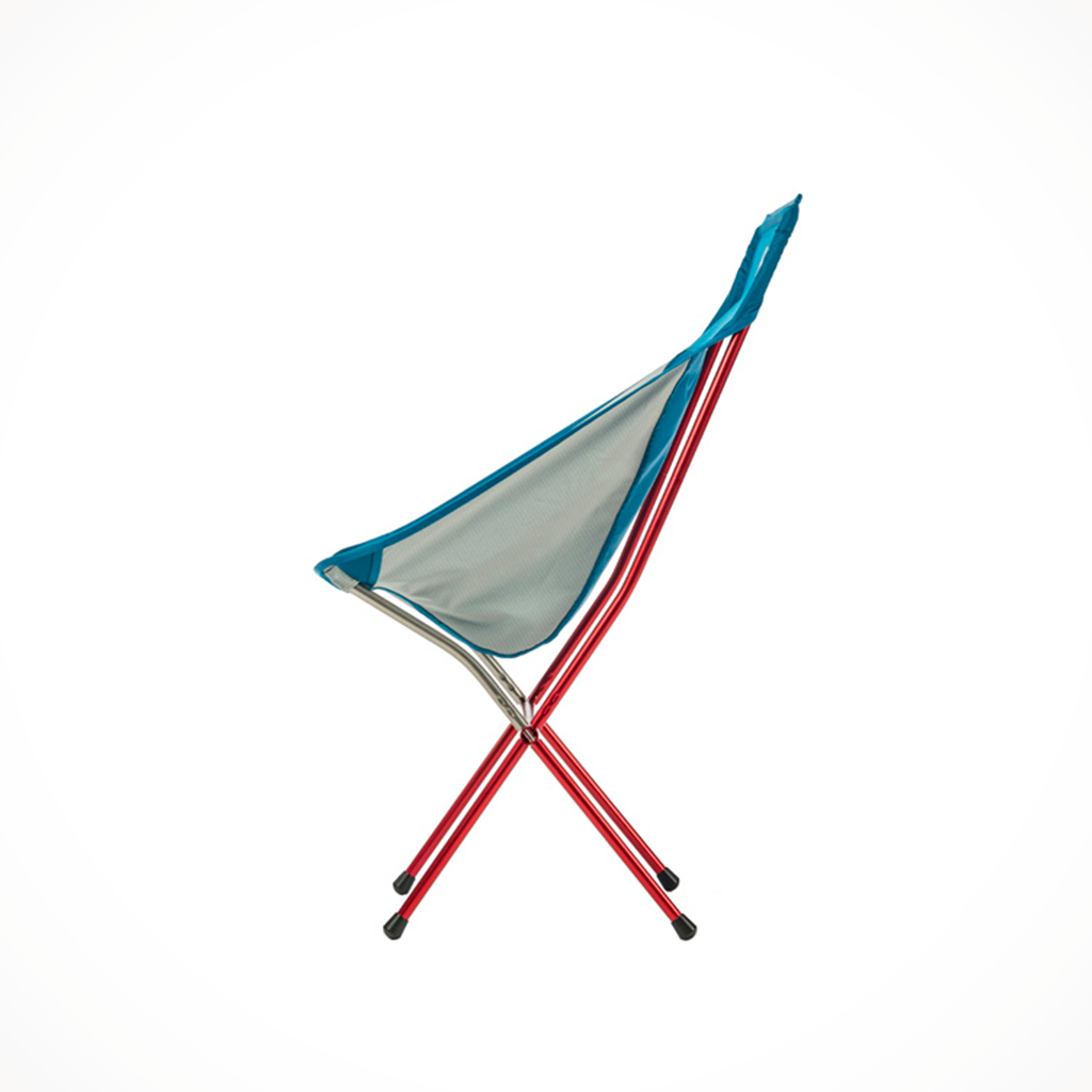 Camping Furniture Big Agnes Big Six Camp Chair Blue Grey Side