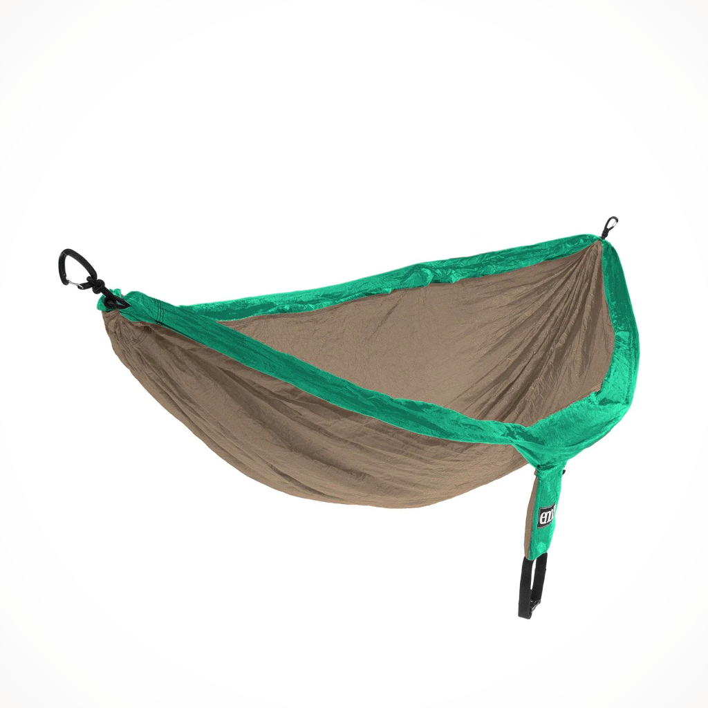 Camping Furniture ENO DoubleNest Hammock Emerald Khaki
