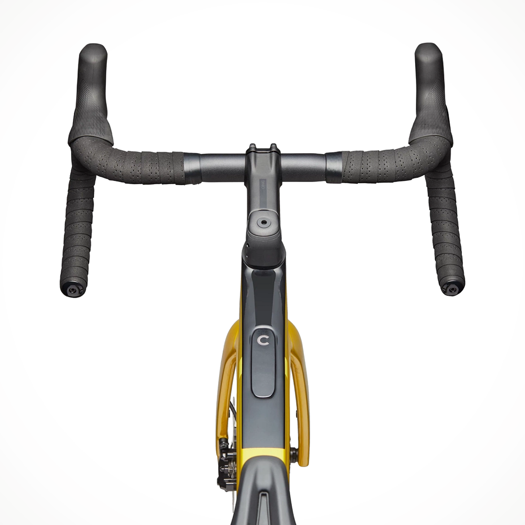 Product image: Cannondale Synapse Carbon 5 Pheonix Yellow 2026 Alt2.