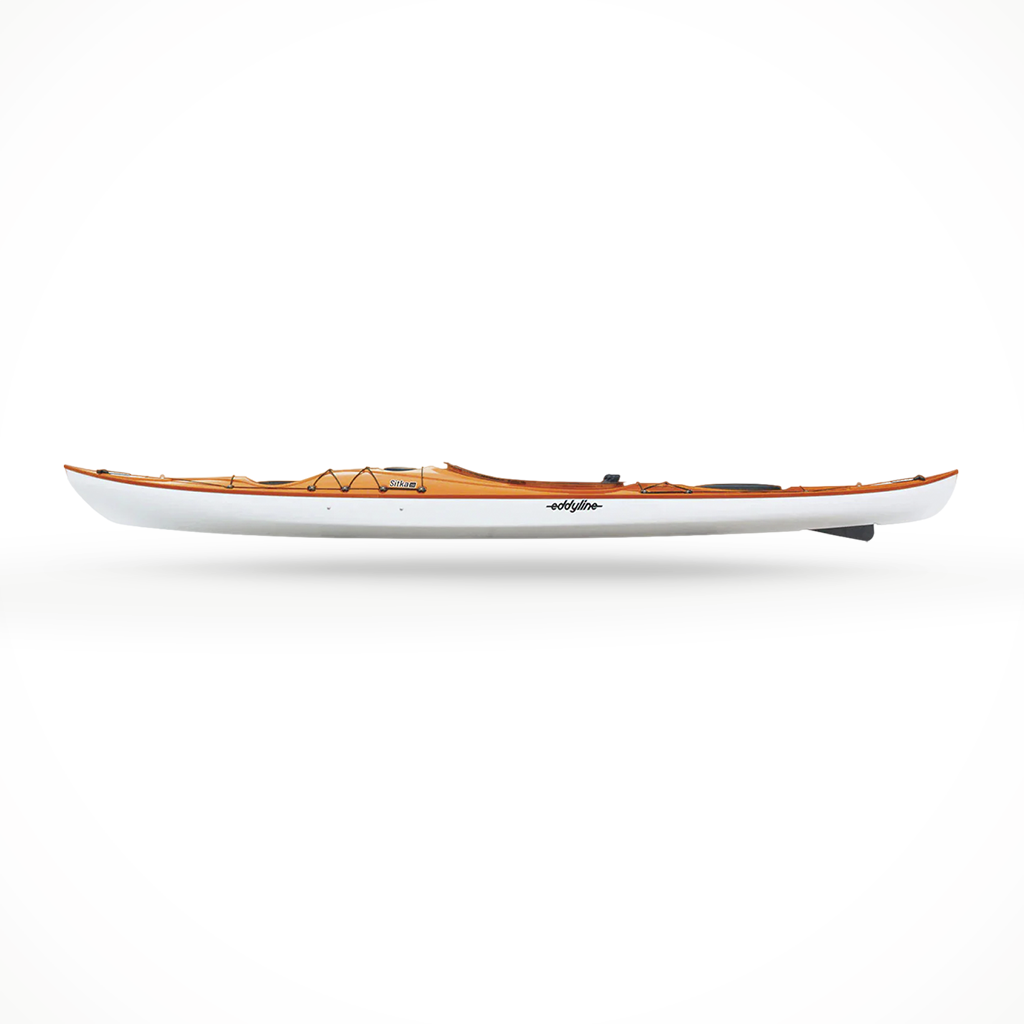 Product image: Eddyline Sitka 150 Touring Kayak Mango 2026, shown in primary marketing view.