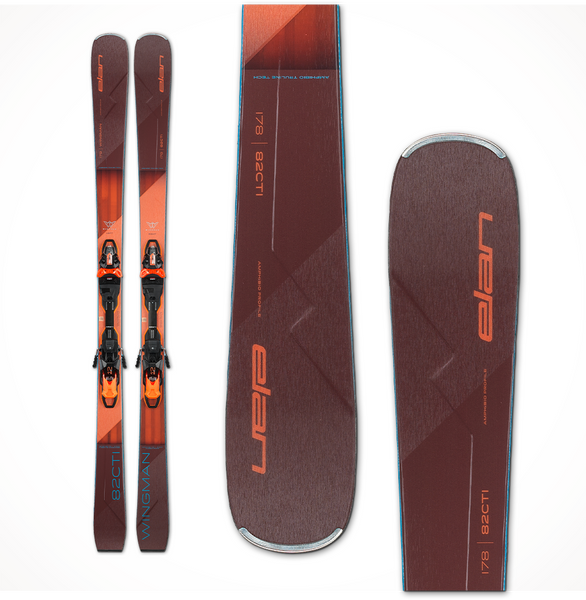 2025 Elan Wingman 82 CTI Fusionx Skis — All-Mountain