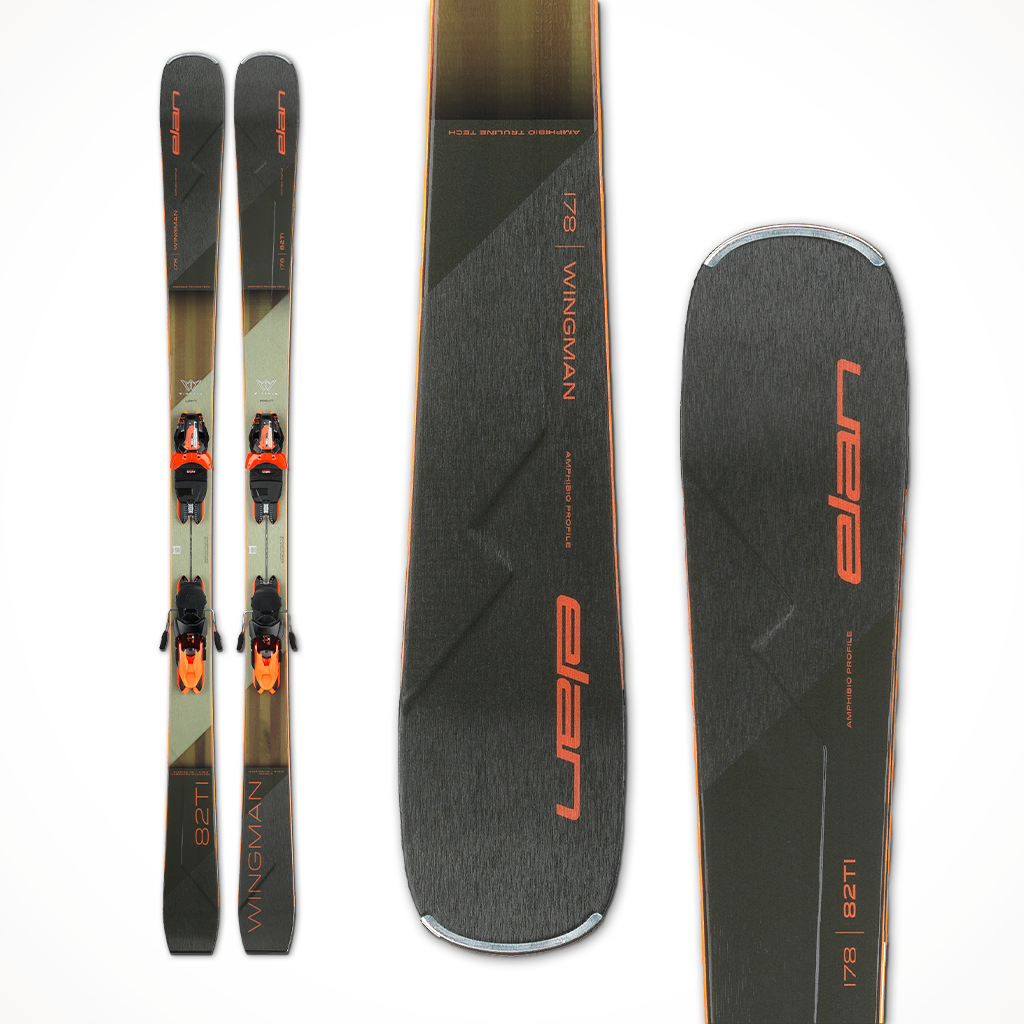 2025 Elan Wingman 82 Ti PS Skis — Ultimate All-Mountain