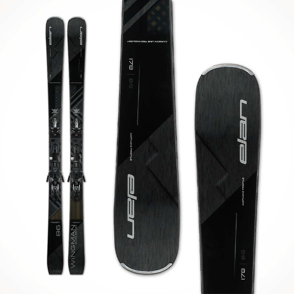 Elan Explore 72 160 Ski + Elan ESP 10 Bindings Winter Sport