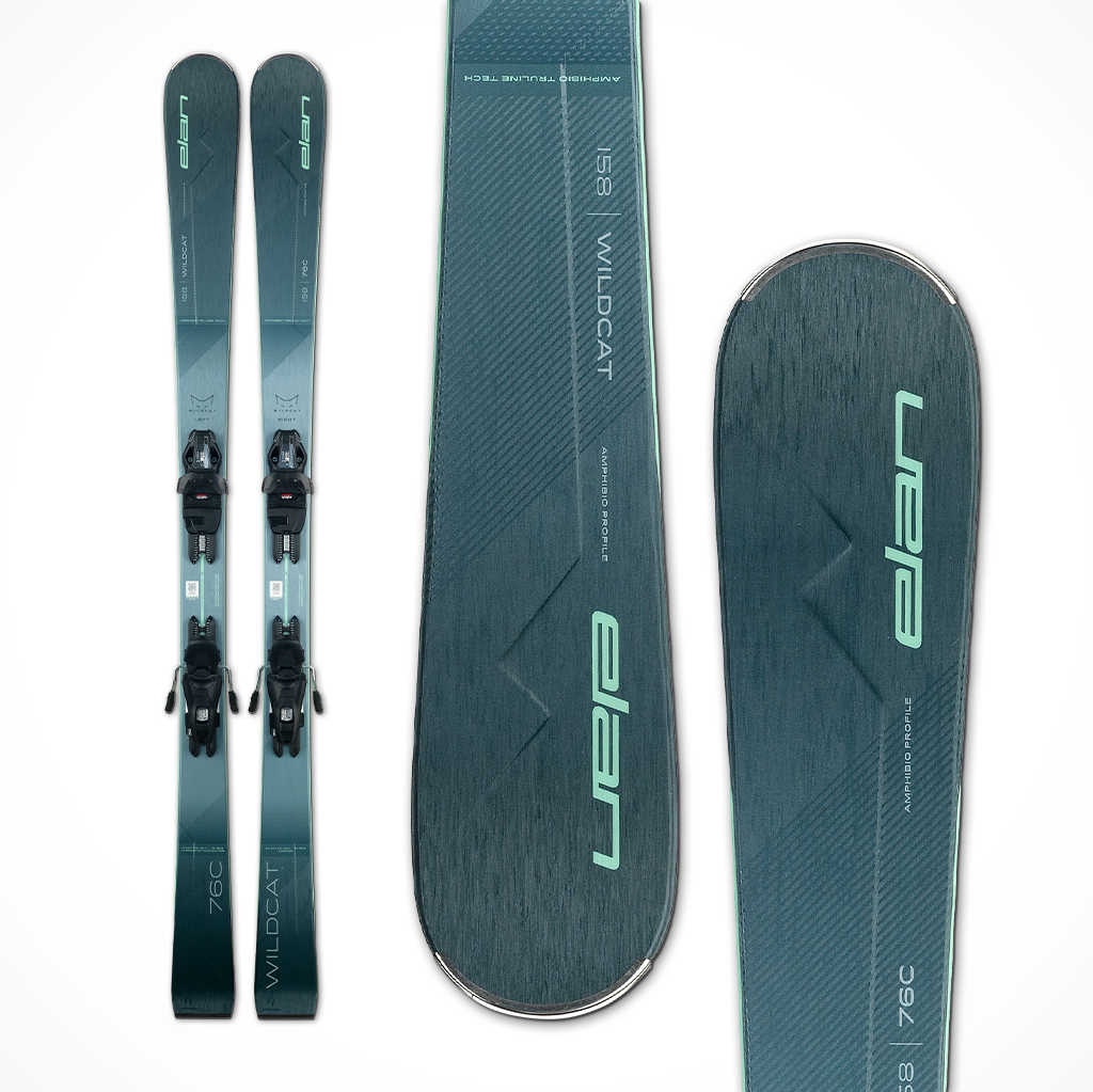 2025 Elan Wildcat 76 C LS Women's Skis — Lightweight & Responsive