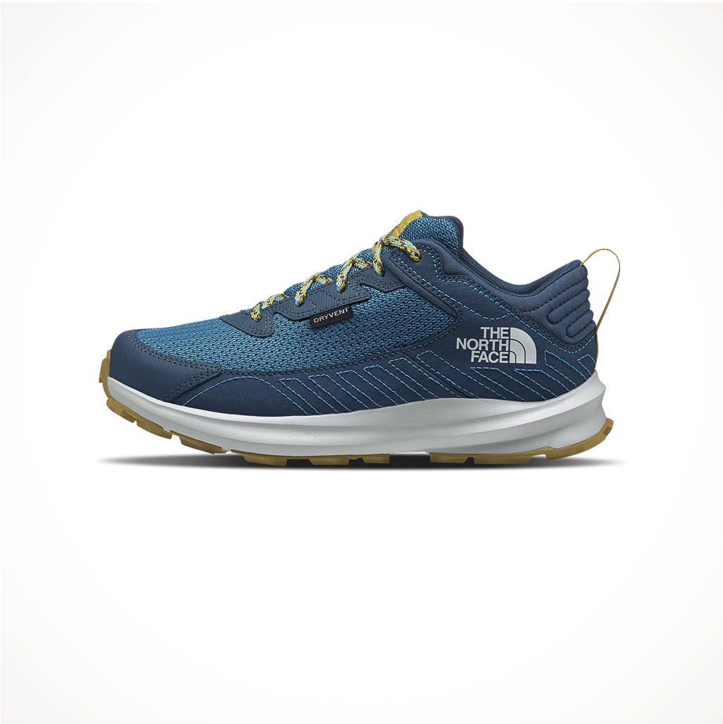 The North Face Fastpack Hiker Waterproof Hiking Shoes Kids Acoustic Blue Shady Blue 2