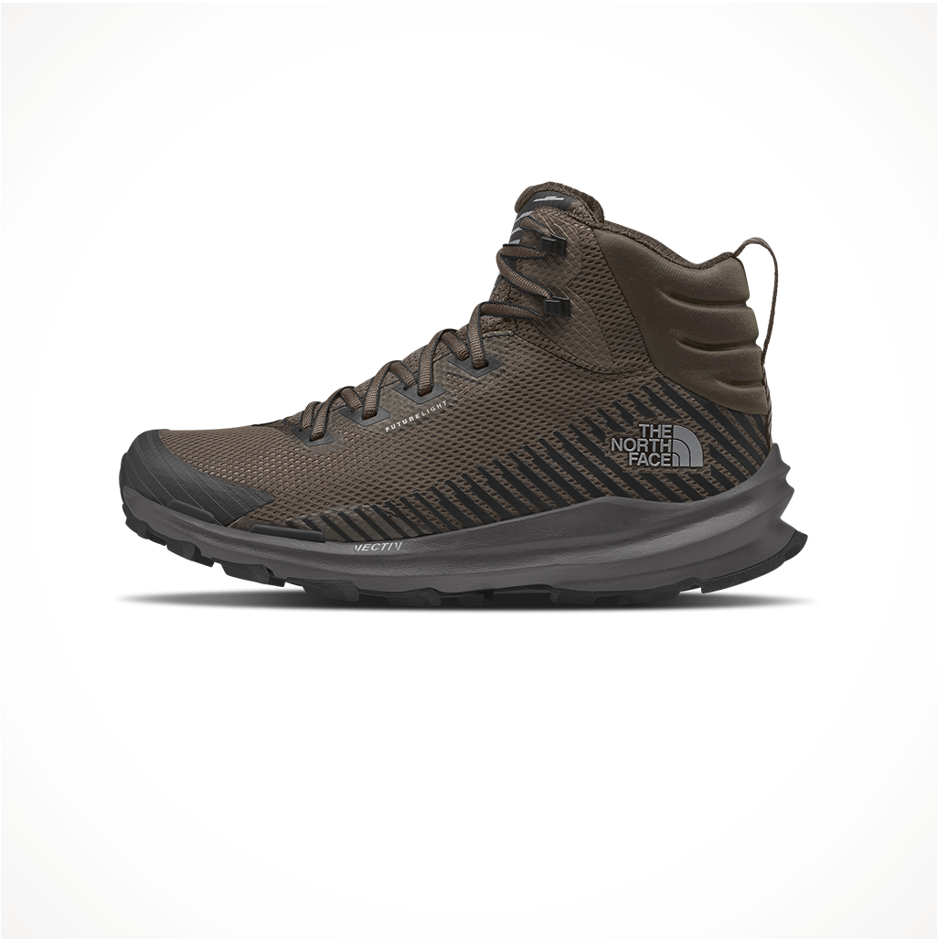 The North Face Men s Vectiv Fastpack Mid Futurelight Boot 12 Demitasse Brown TNF Black