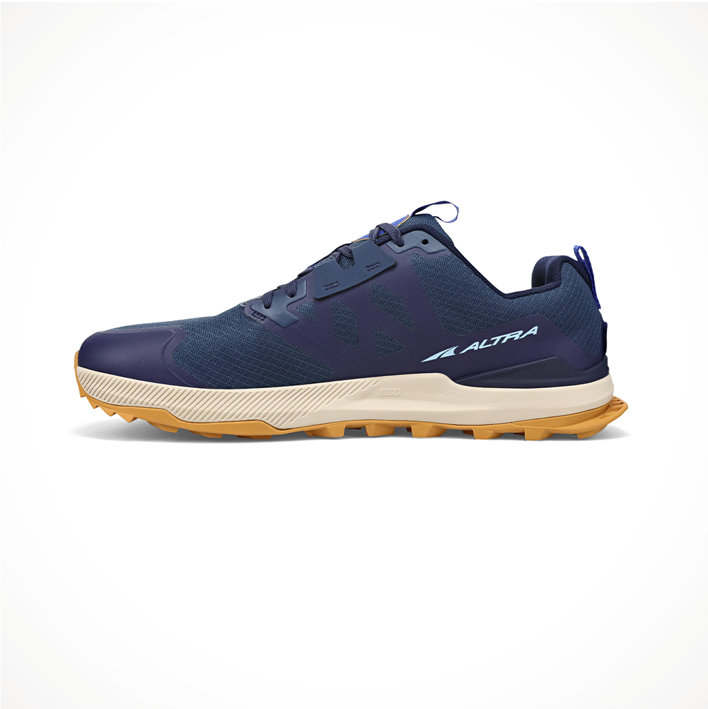 Footwear Altra Mens LonePeak7 Navy Side