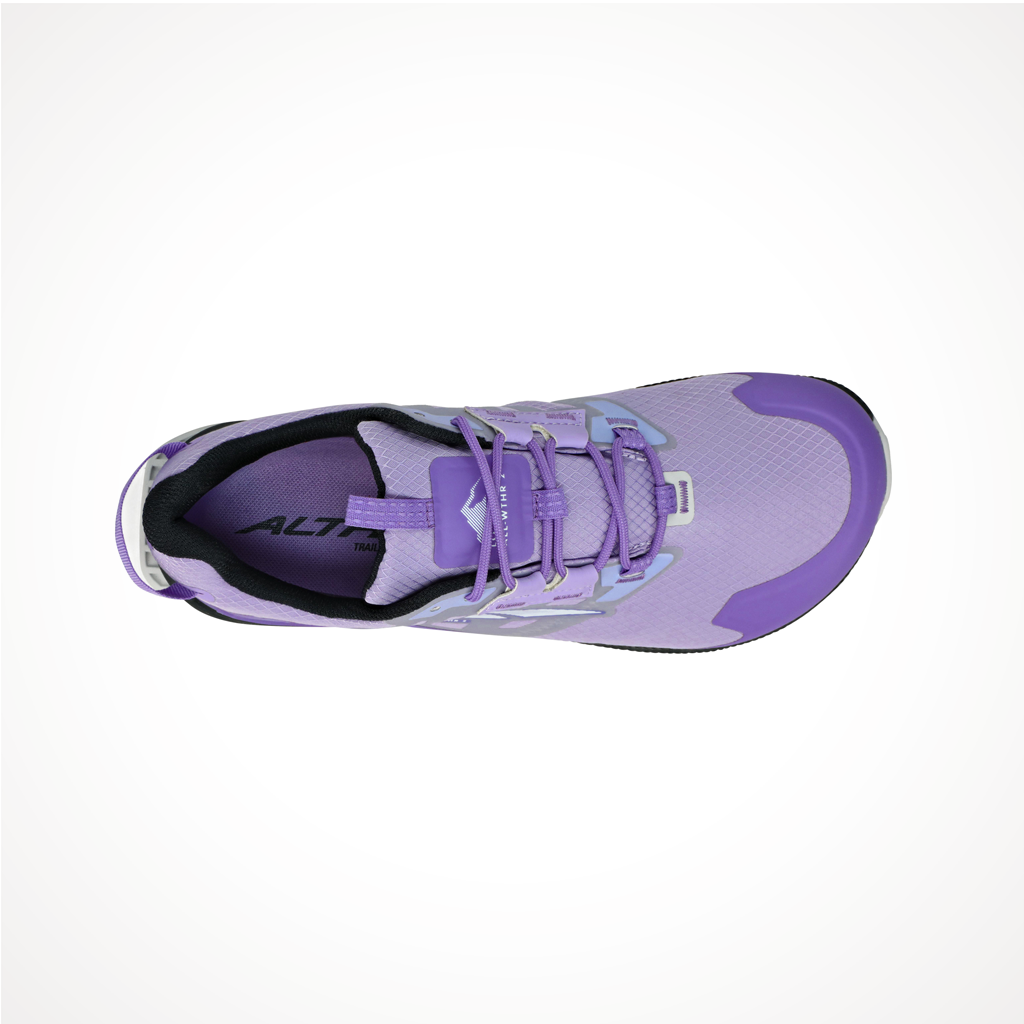 Footwear Altra Womens Lone Peak All Weather Low 2 Gray Purple Top