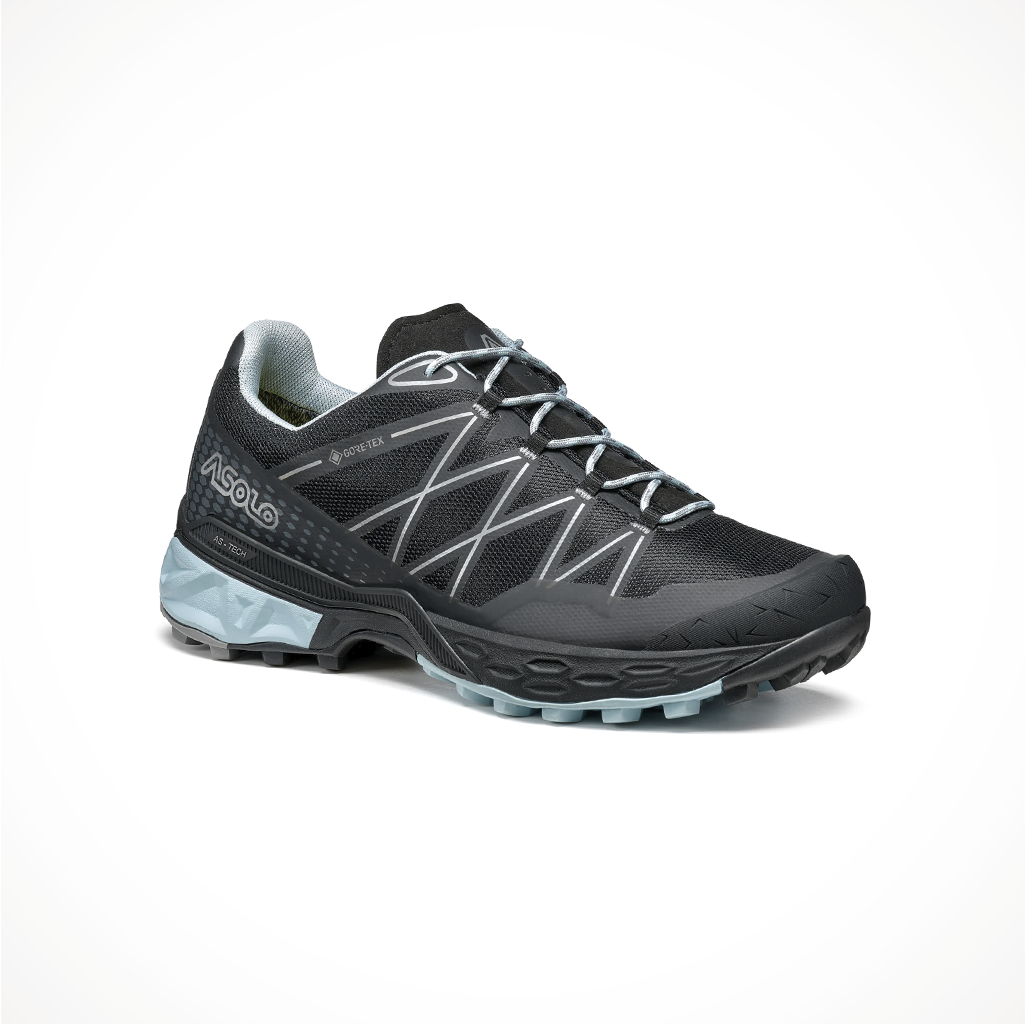 Footwear Asolo Womens Tahoe GTX Black Black Celadon Iso