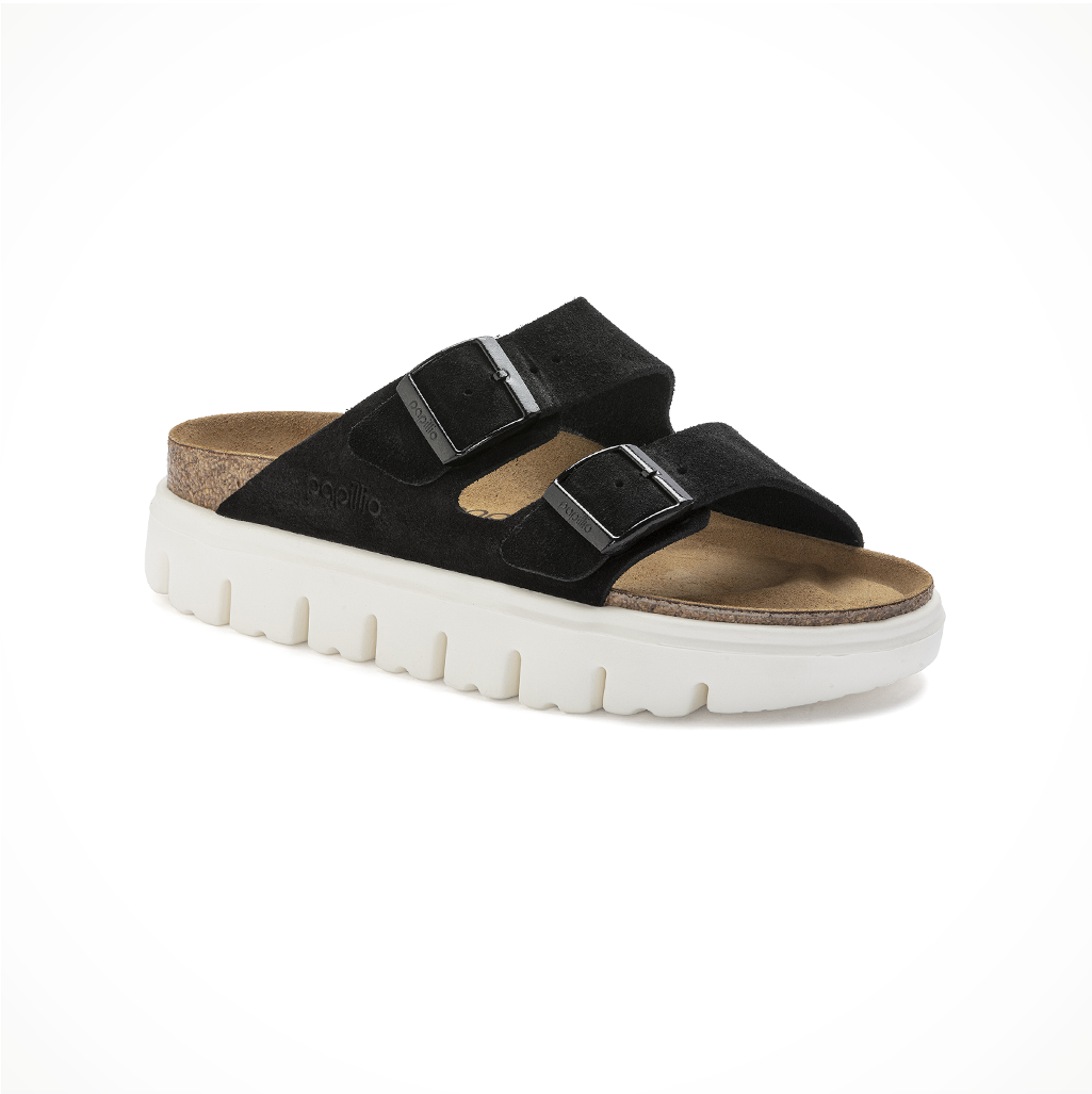 Footwear Birkenstock Womens Arizona Chunky Black ISO