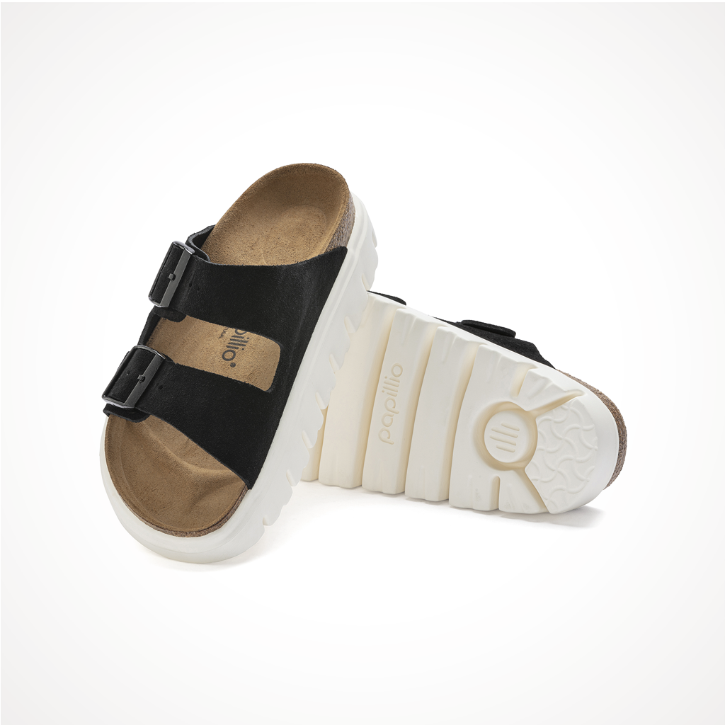 Footwear Birkenstock Womens Arizona Chunky Black Iso 2