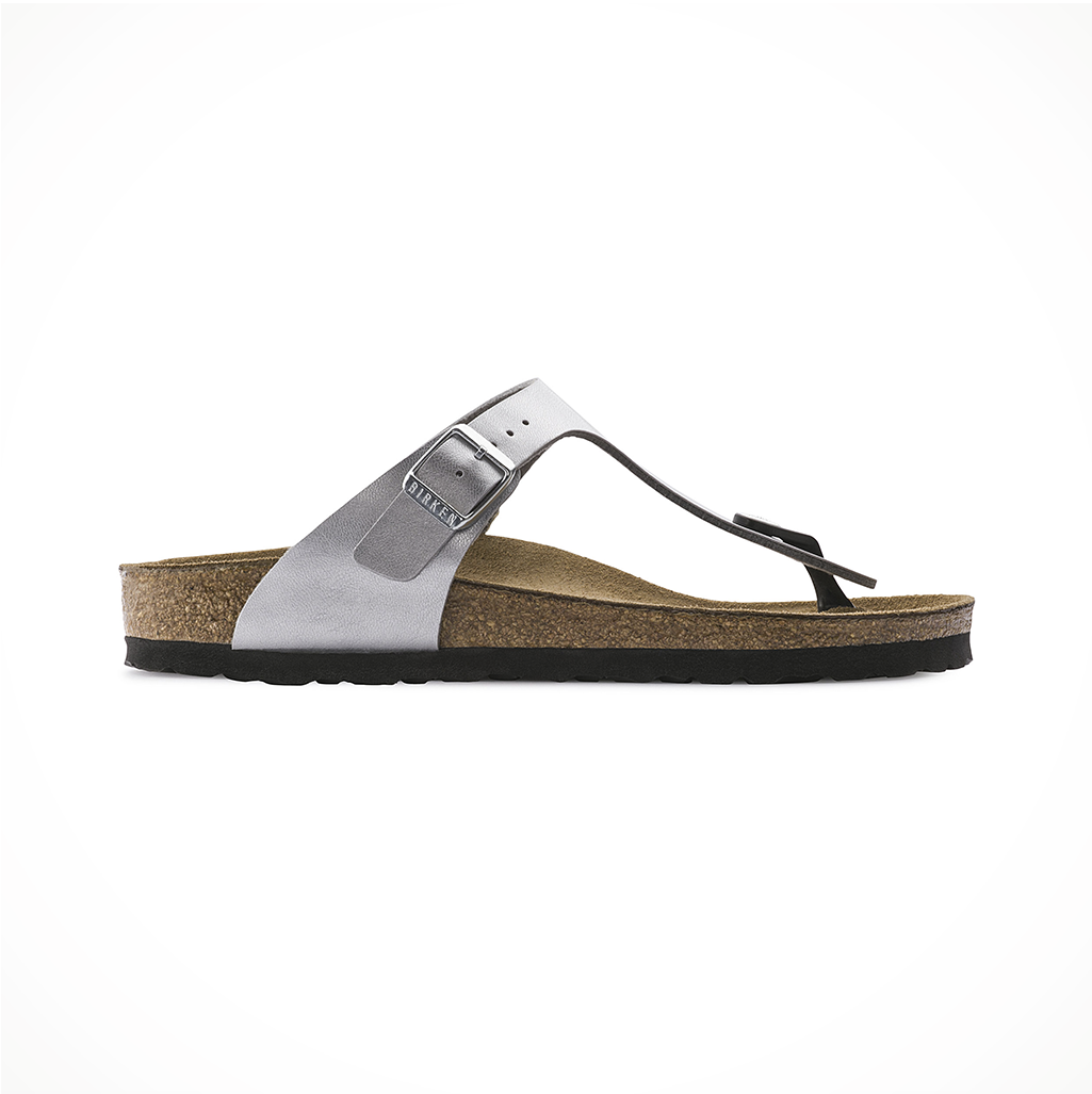 Birkenstock silver top gizeh
