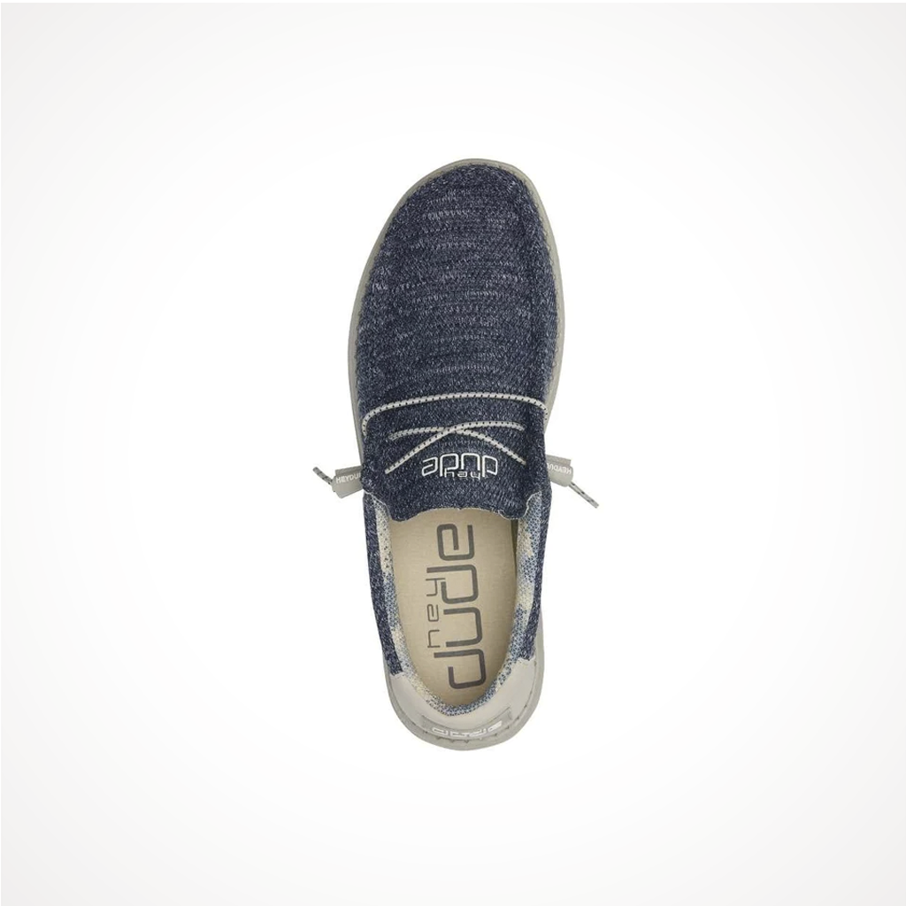 Footwear Hey Dude Mens Wally Sox Moonlit Ocean Top