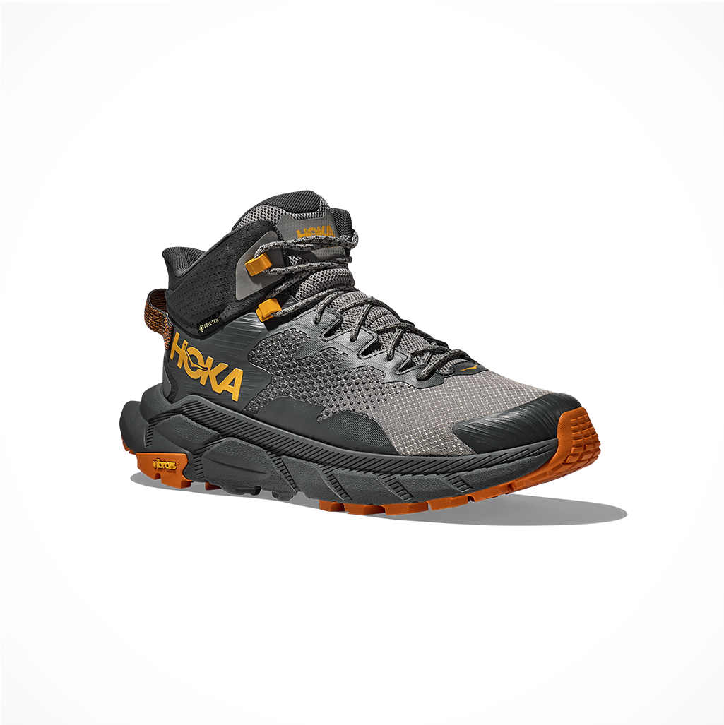 Footwear Hoka Mens Trail Code GTX Persimmon Orange ISO