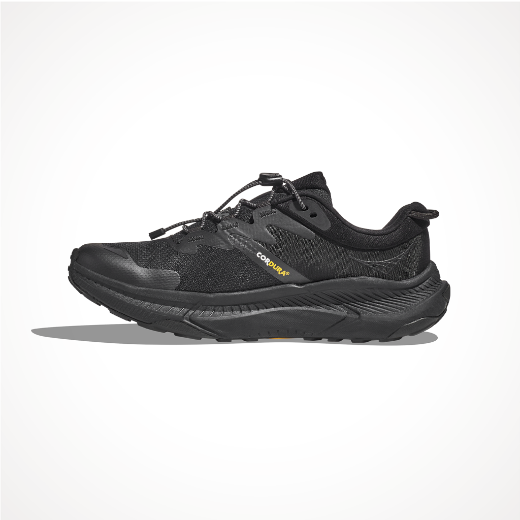Footwear Hoka Womens Transport Black Black Side 2