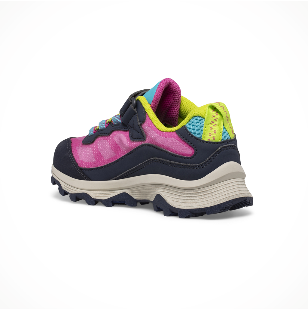 Merrell Moab Speed Low A C Waterproof Shoes Blue 4 Kids