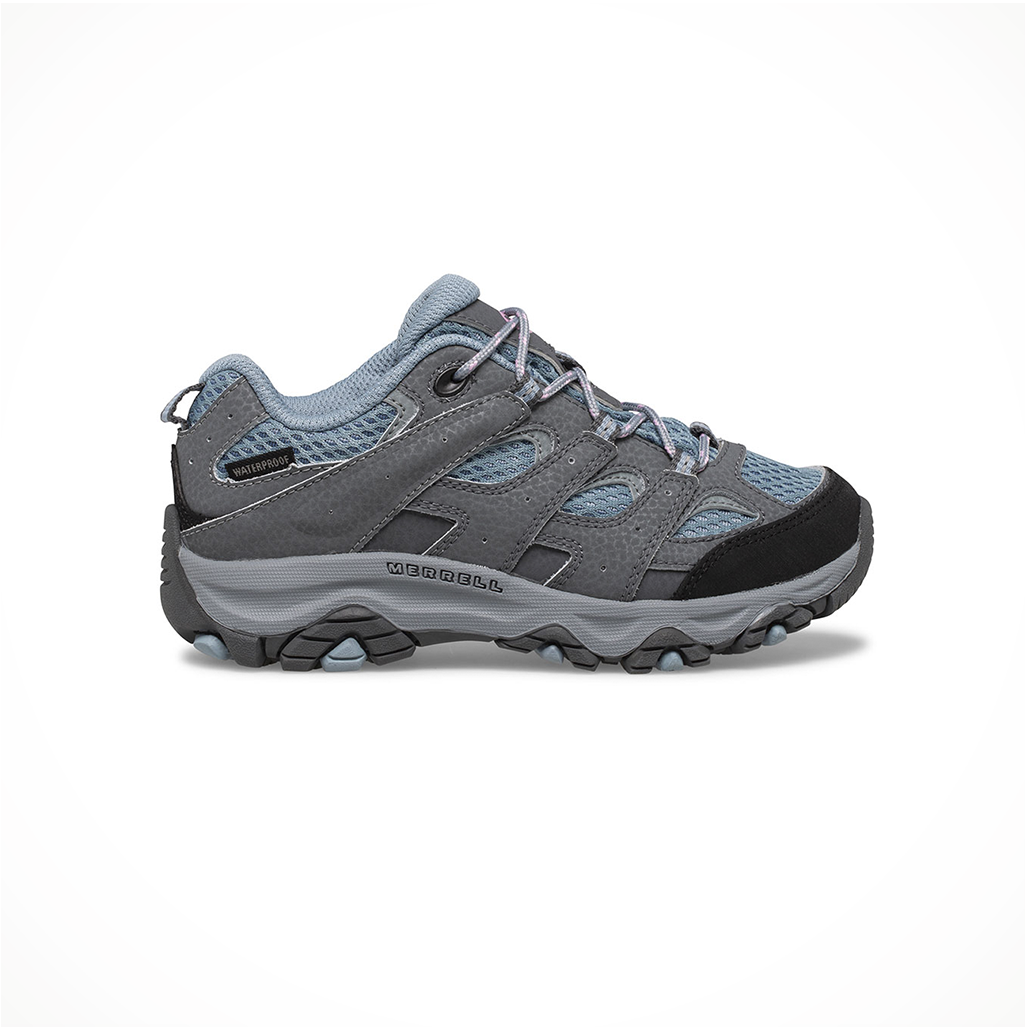 Kids Merrell Moab 3 Low Waterproof Hiking Shoe OutdoorSports