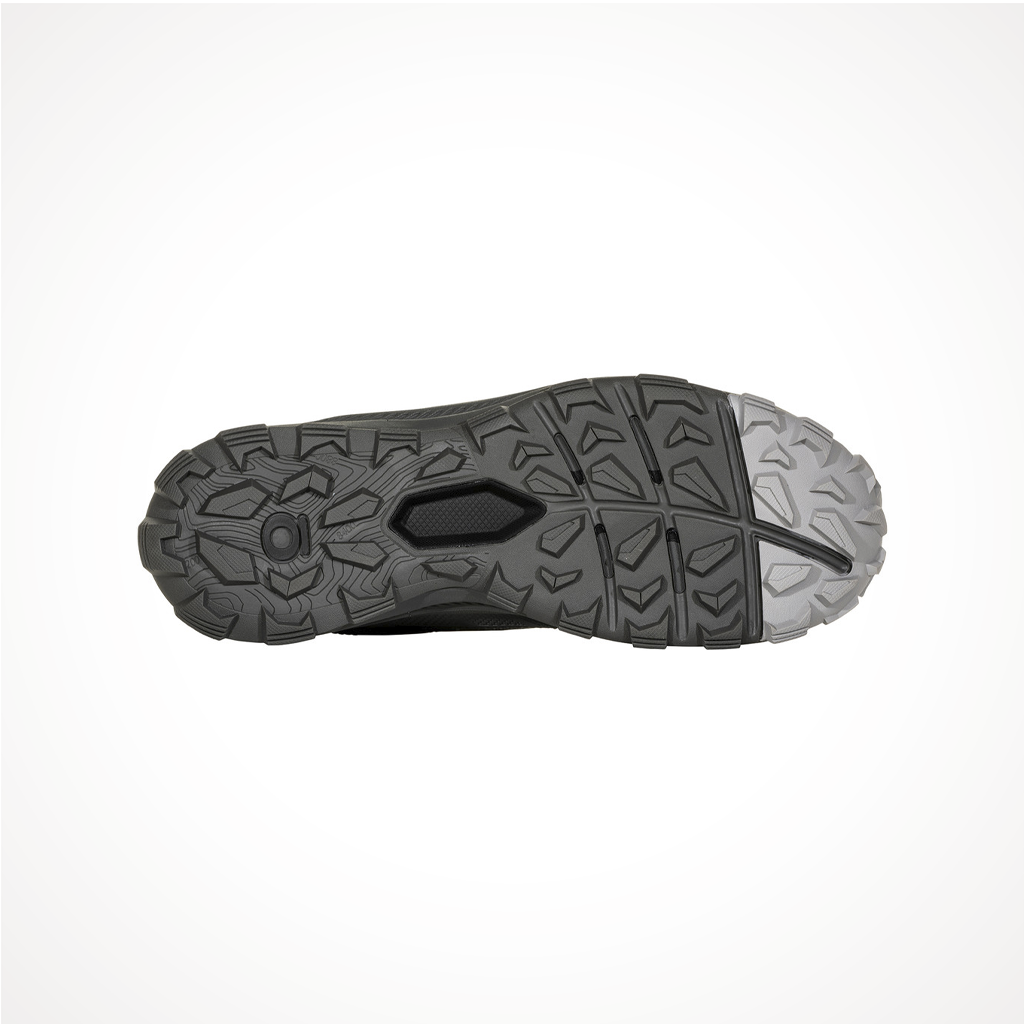 Footwear Oboz Mens Katabatic Low Waterproof Black Sea Sole
