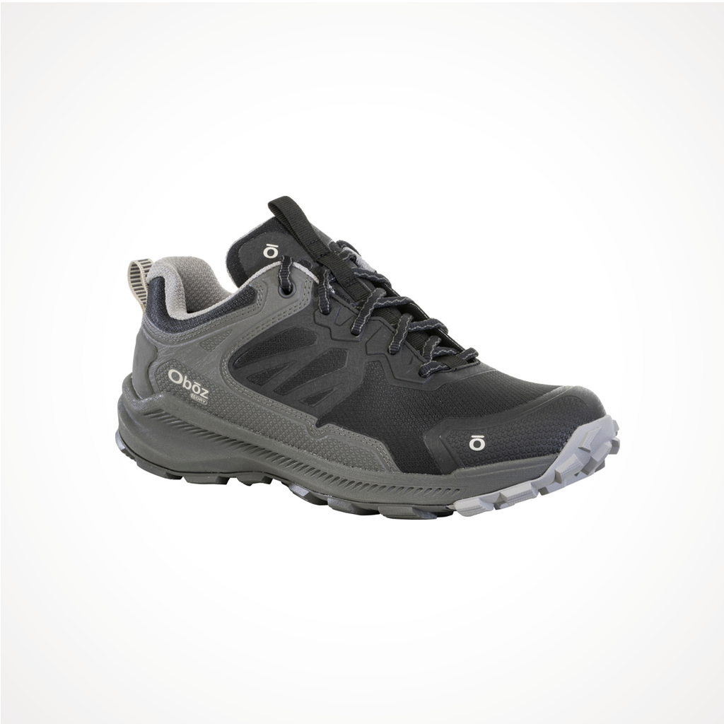 Footwear Oboz Womens Katabatic Low Waterproof Black Sea Iso