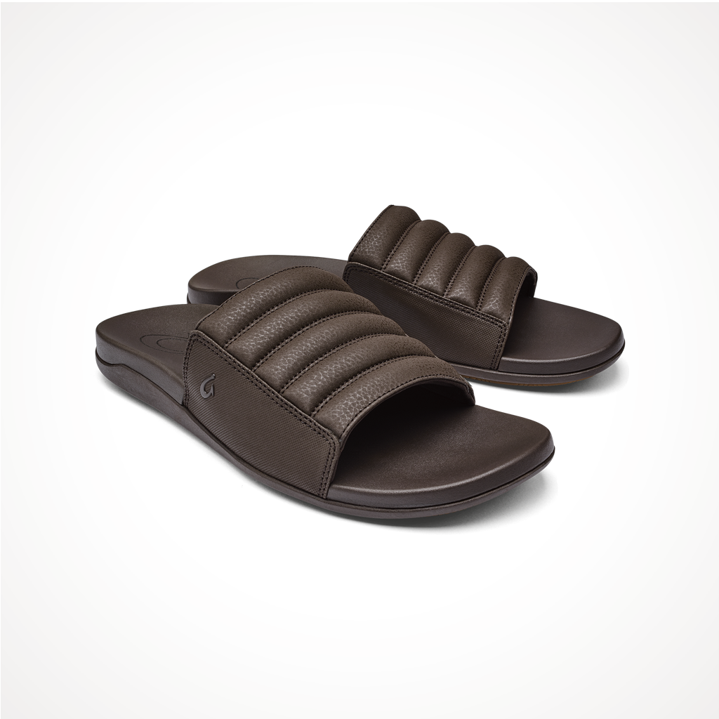 Men s OluKai Maha Olu Slide Sandals OutdoorSports
