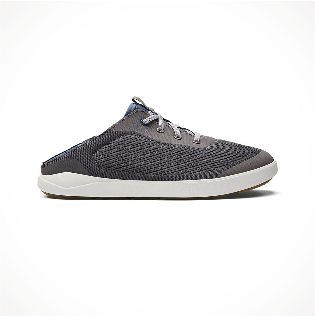 Footwear Olukai Mens MokuPae Pavement Vintage Blue Side 2