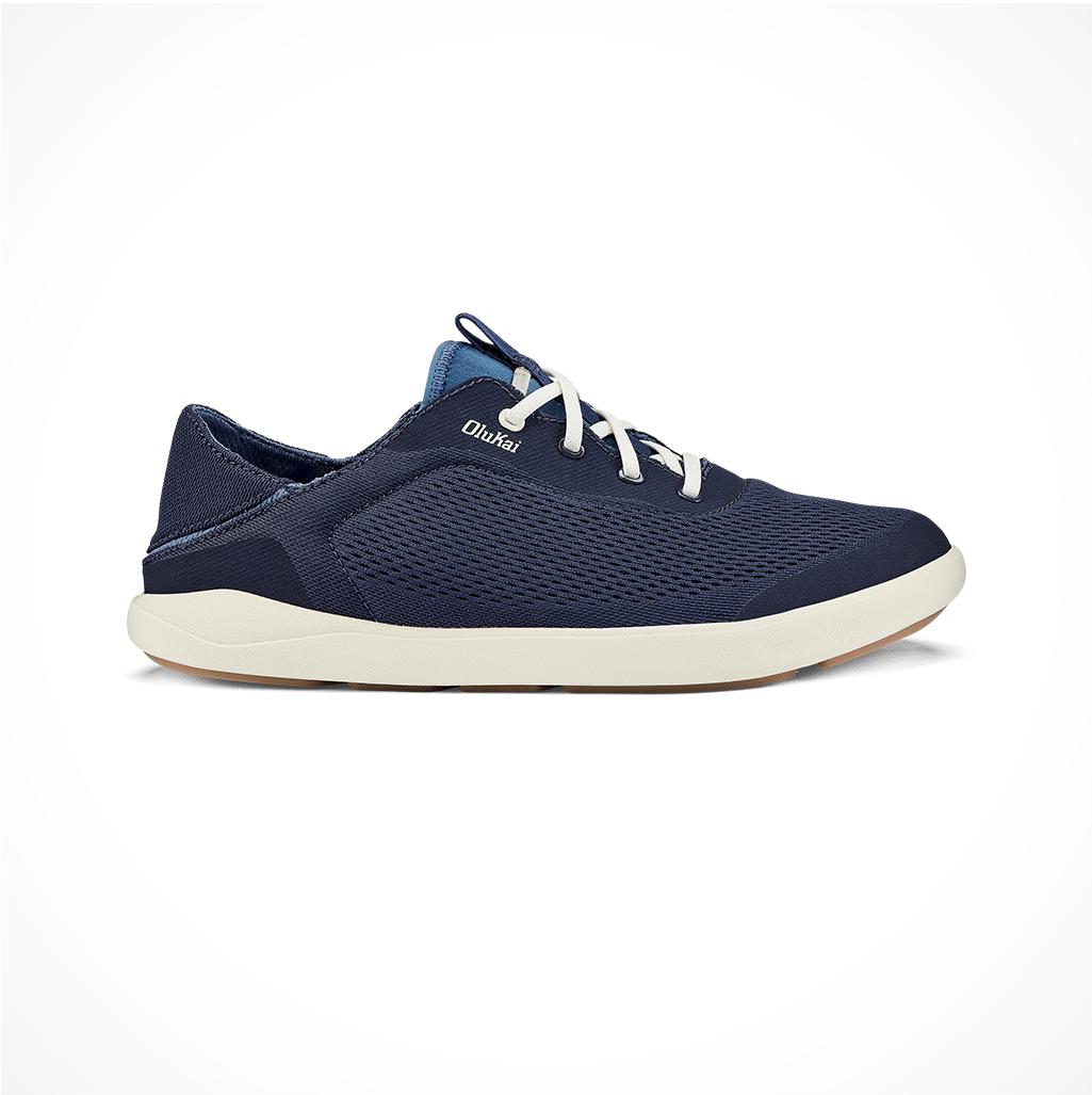 Footwear Olukai Mens MokuPae Trench Blue Off White Side