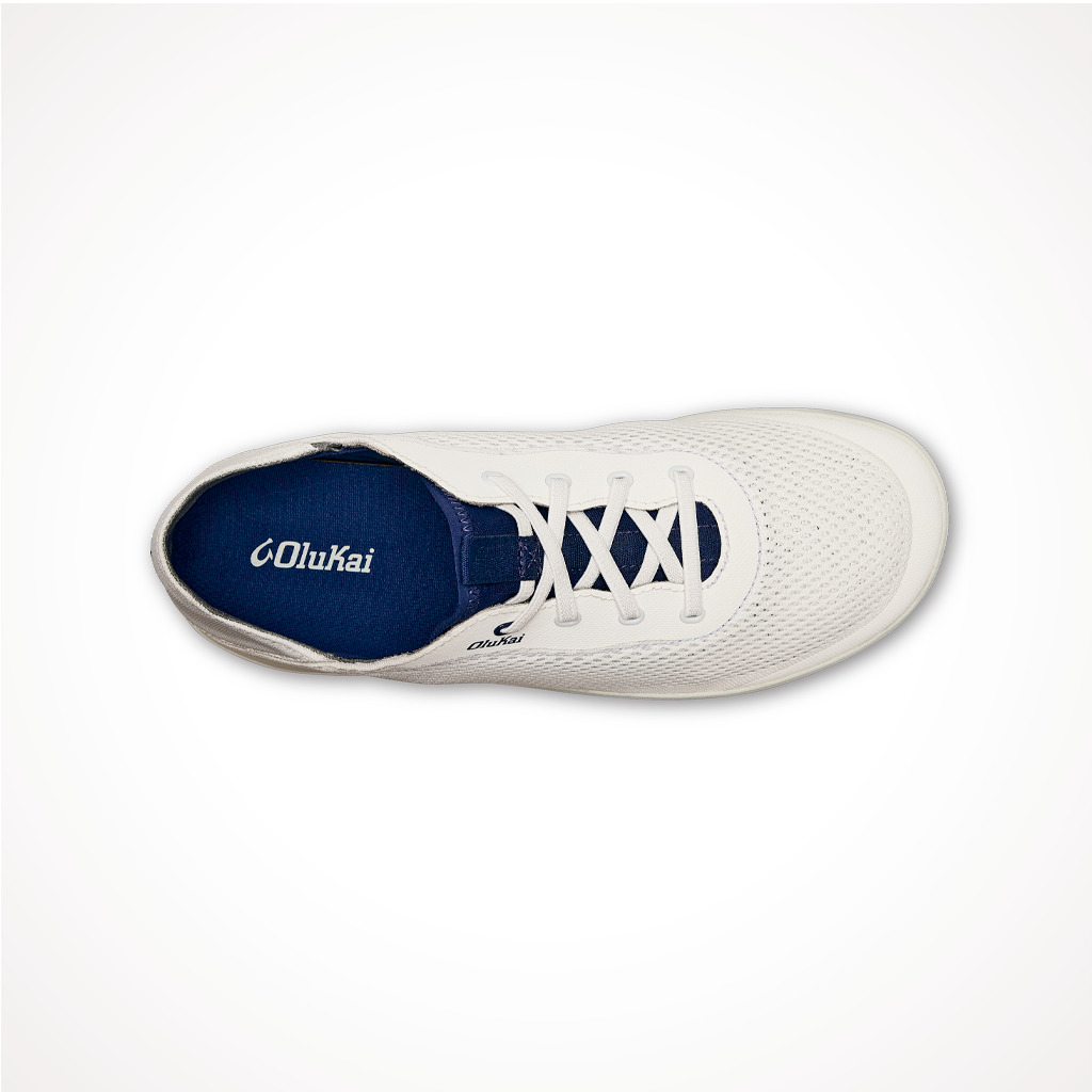 Footwear Olukai Mens Moku Pae Bright White Pacifica Top