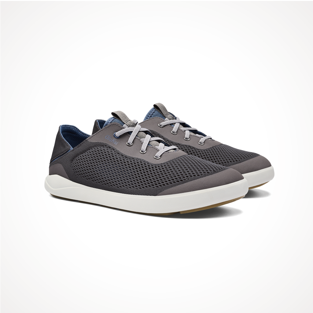 Footwear Olukai Mens Moku Pae Pavement Vintage Blue Iso