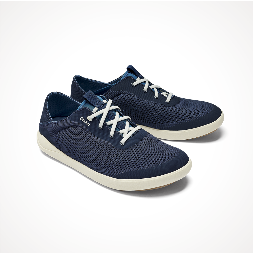 Footwear Olukai Mens Moku Pae Trench Blue Off White Iso