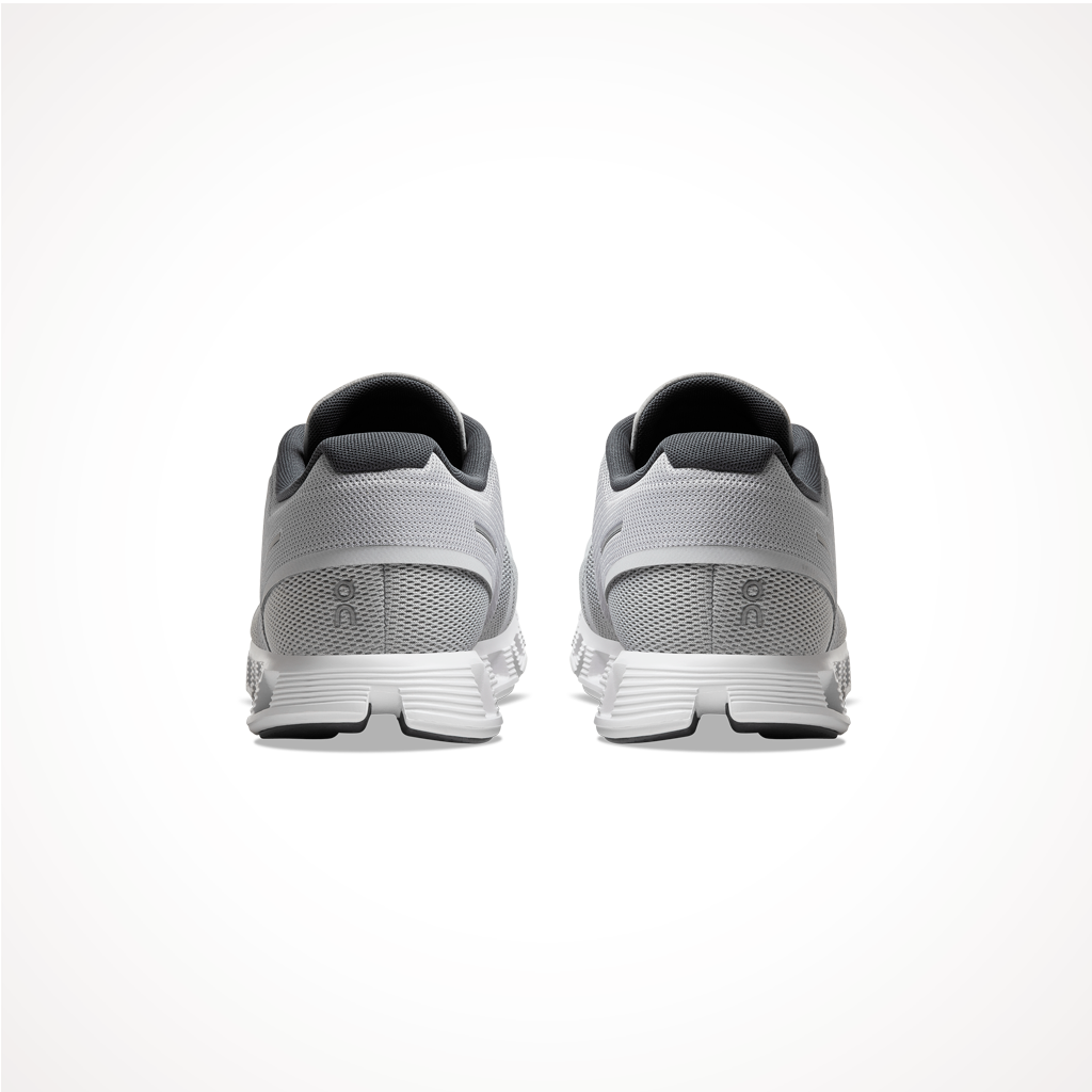 Footwear On Mens Cloud 5 Glacier White Heel