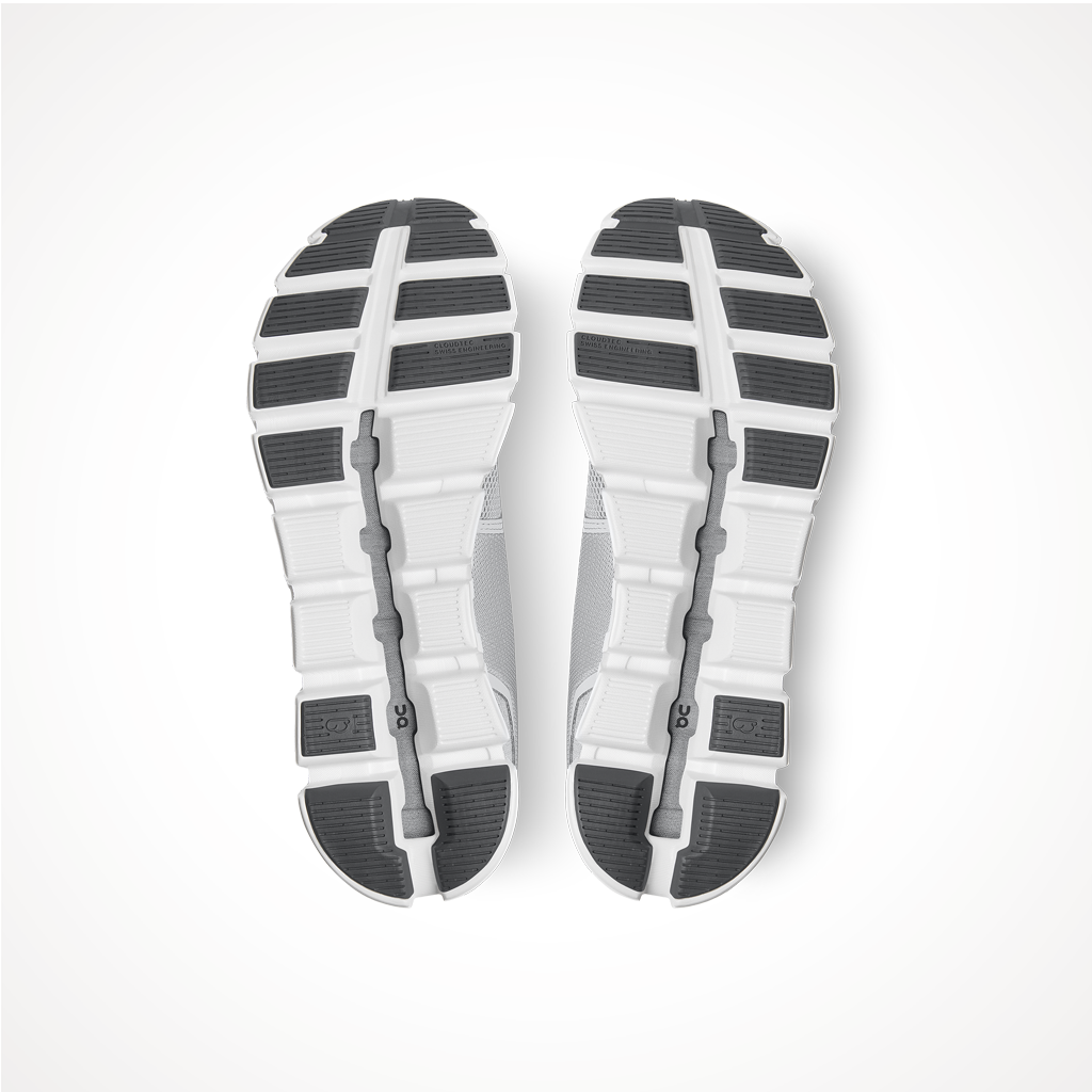 Footwear On Mens Cloud 5 Glacier White Sole