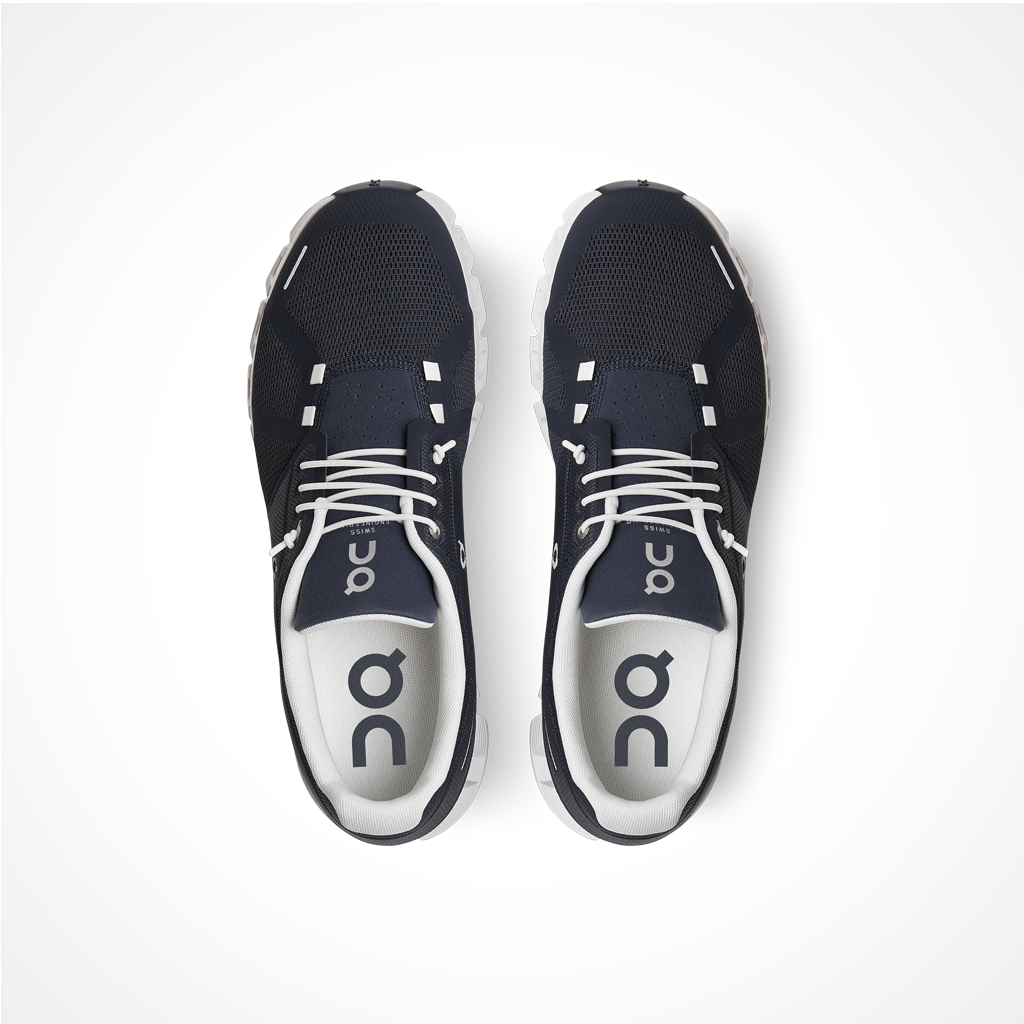 Footwear On Mens Cloud 5 Midnight White Top