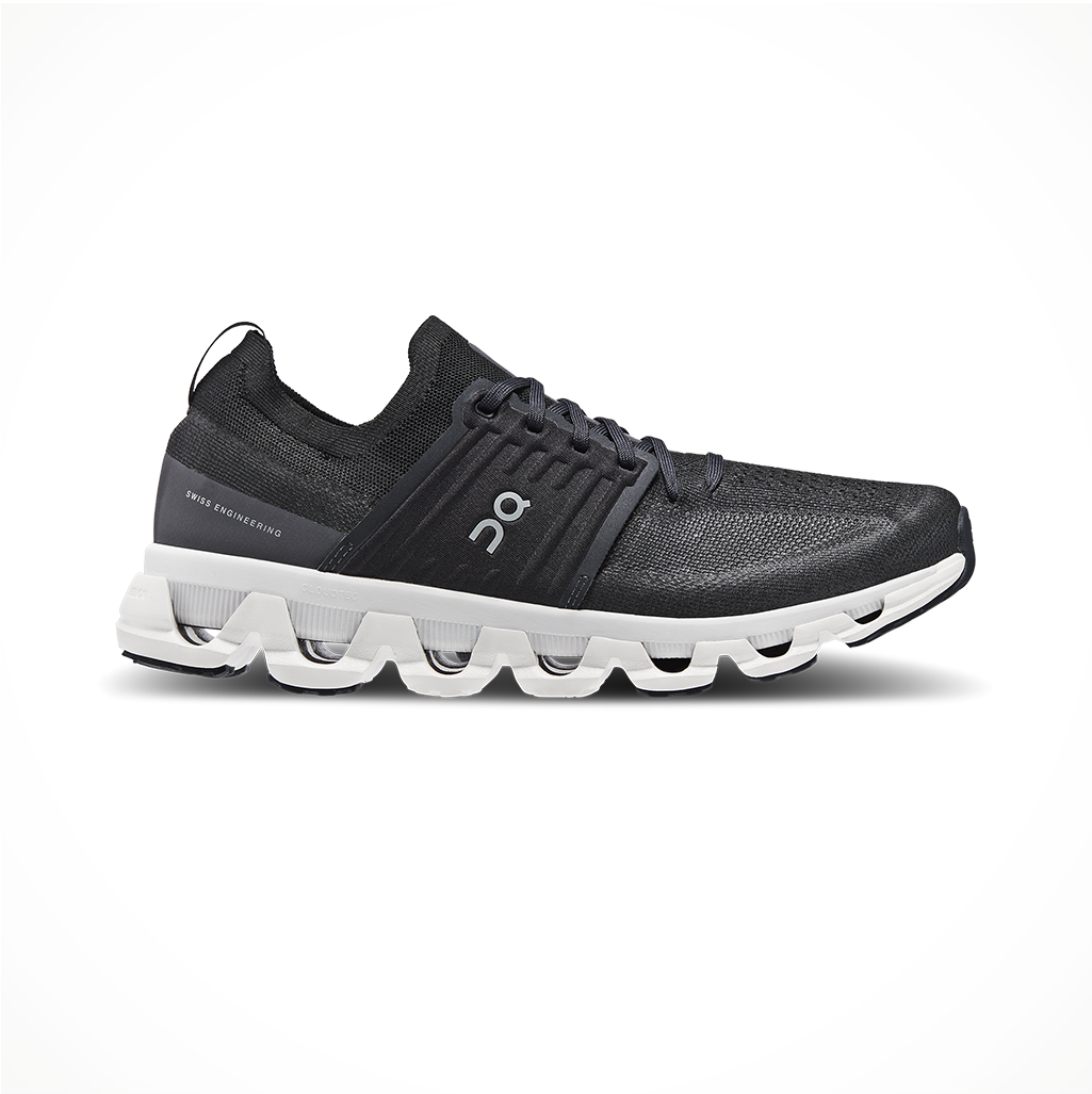 Footwear On Mens Cloudswift 3 All Black Side