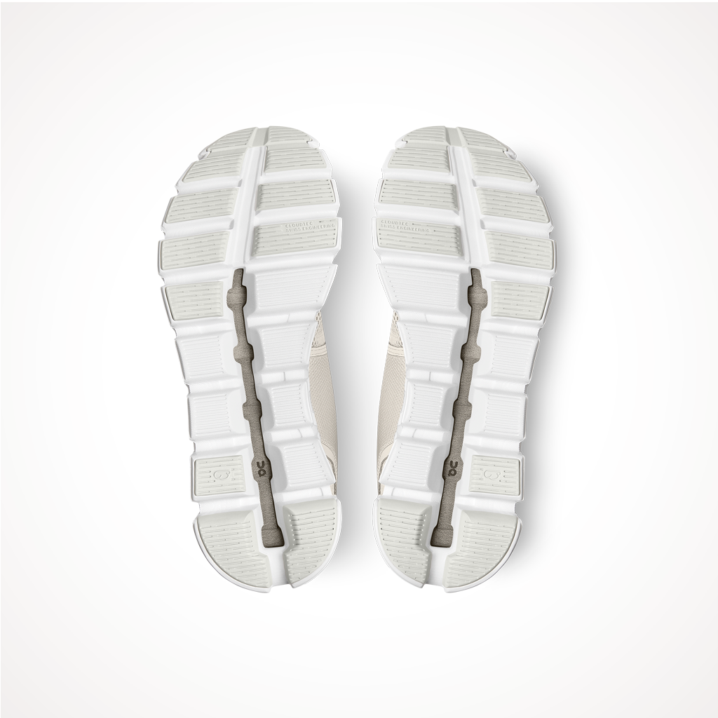 Footwear On Womens Cloud 5 Pearl White Sole