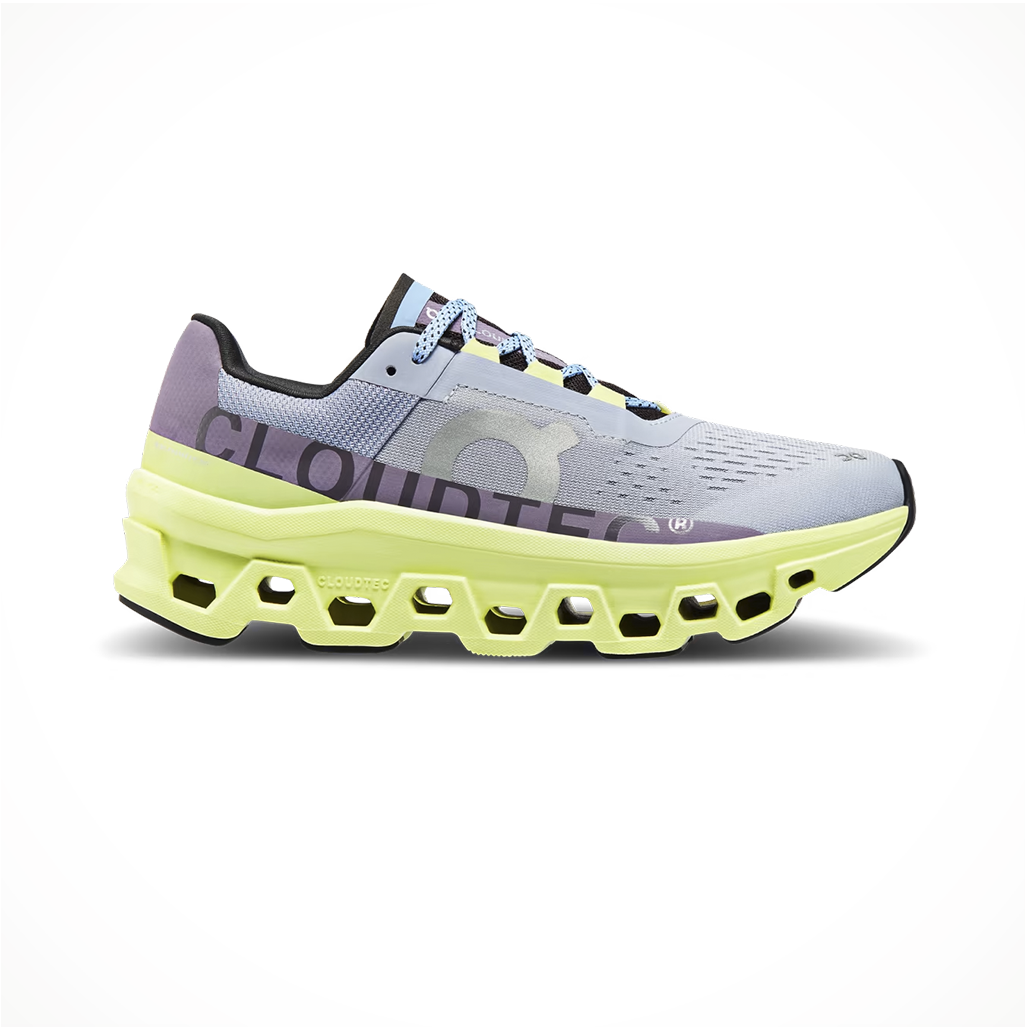 Footwear On Womens Cloudmonster Nimbus Hay Side
